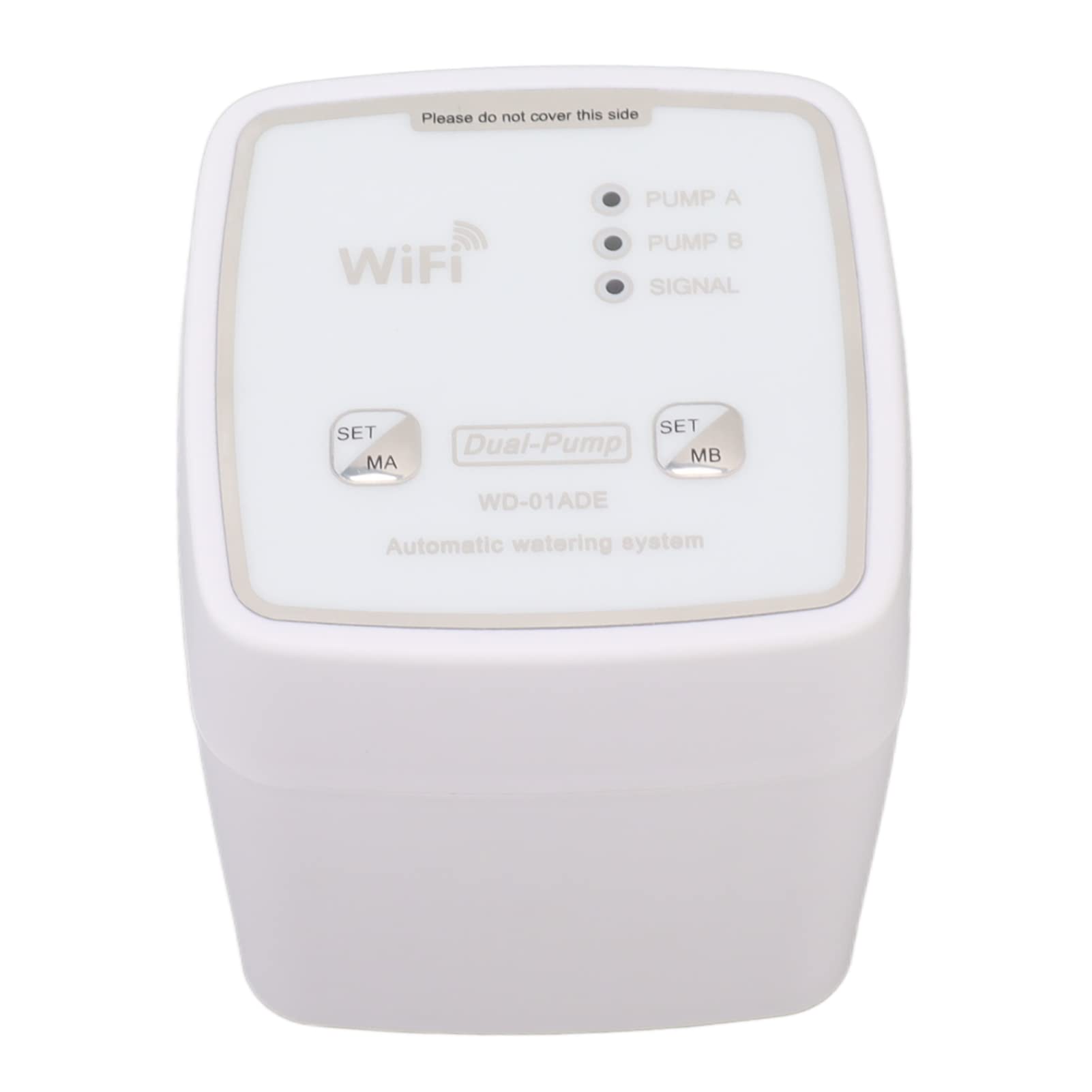 Kit de Irrigação por Gotejamento Com Bomba Dupla WiFi de Rega Automática Com Controle Remoto para 20 Vasos de Plantas - Tempo Inteligente e Rega Quantitativa para Jardineiros Domésticos
