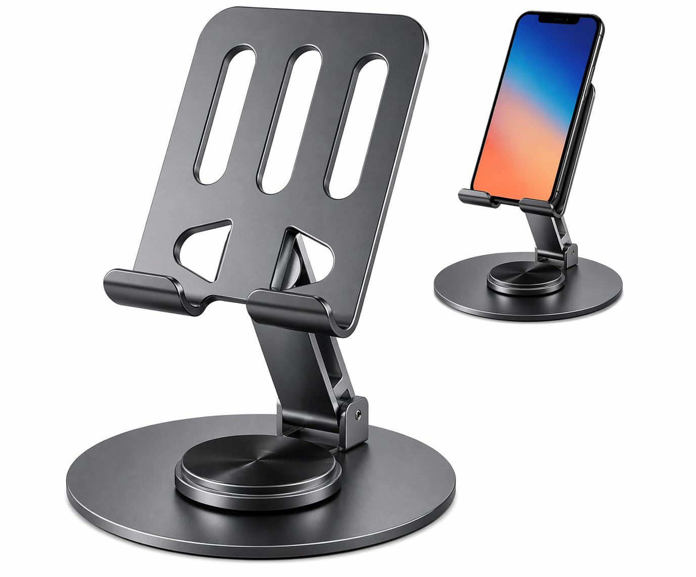 Suporte Mesa Celular Tablet Alumínio Ajustável Dobrável Estável