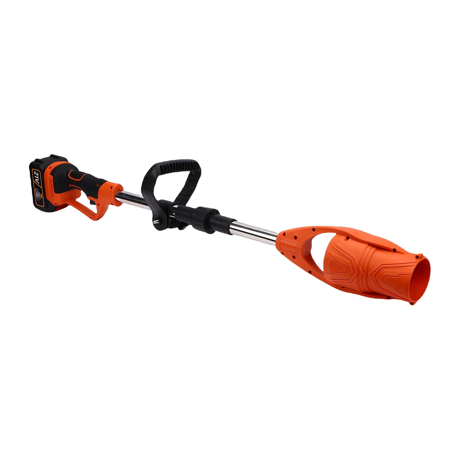 Soprador de Folhas, Elétrico Sem Fio Dobrável de 400W Com | Corpo de Plástico, Leve 83,5 Oz, Bateria Dupla de 3000mAh, Motor de 29000RPM, para Jardim, Gramado, Neve, Pátio, Poeira,