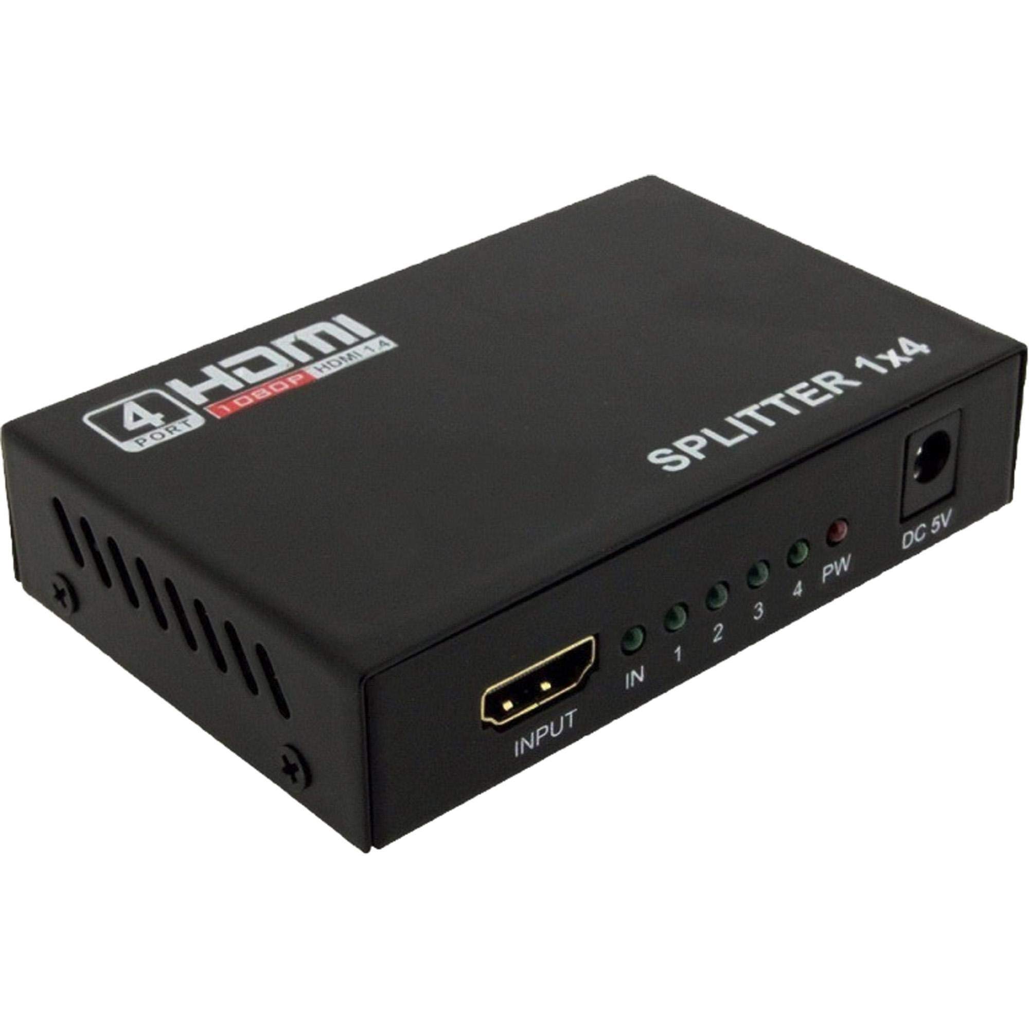 Storm Divisor HDMI 1 Entrada X 4 Saídas Preto