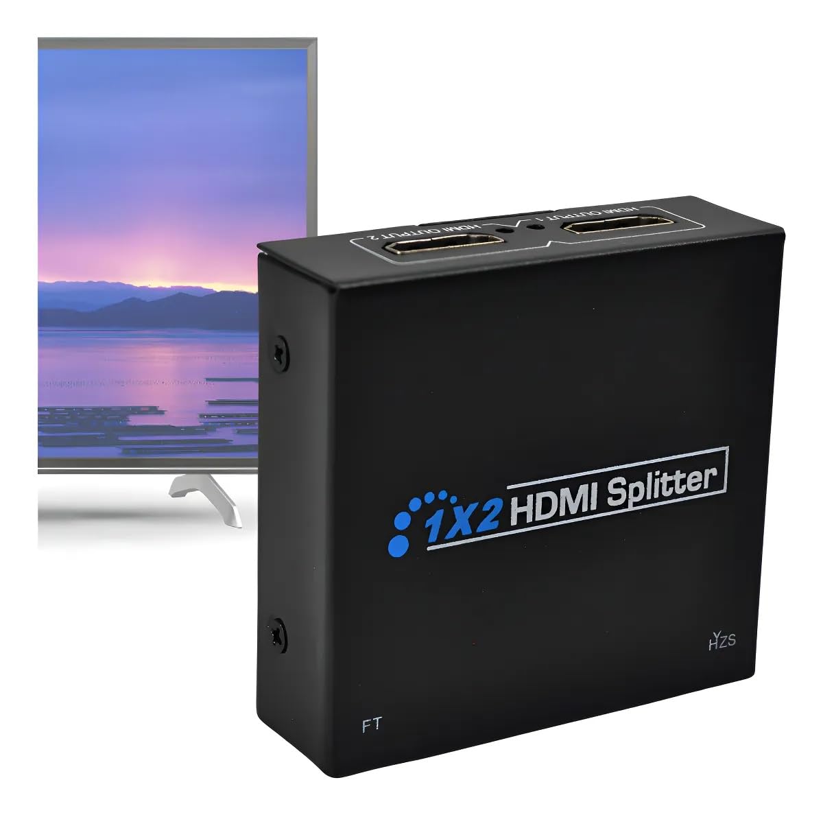 Divisor HDMI Splitter 1x2 Full HD 1080p 3D HDCP Plug Play
