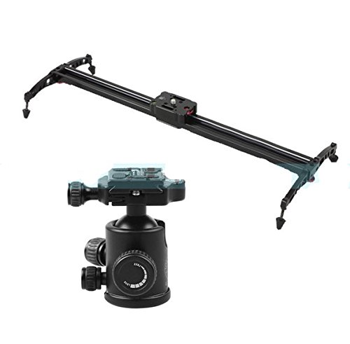 GOWE — Sistema estabilizador profissional portátil de 80 cm/32 pol. para câmeras de vídeo Slider Dolly
