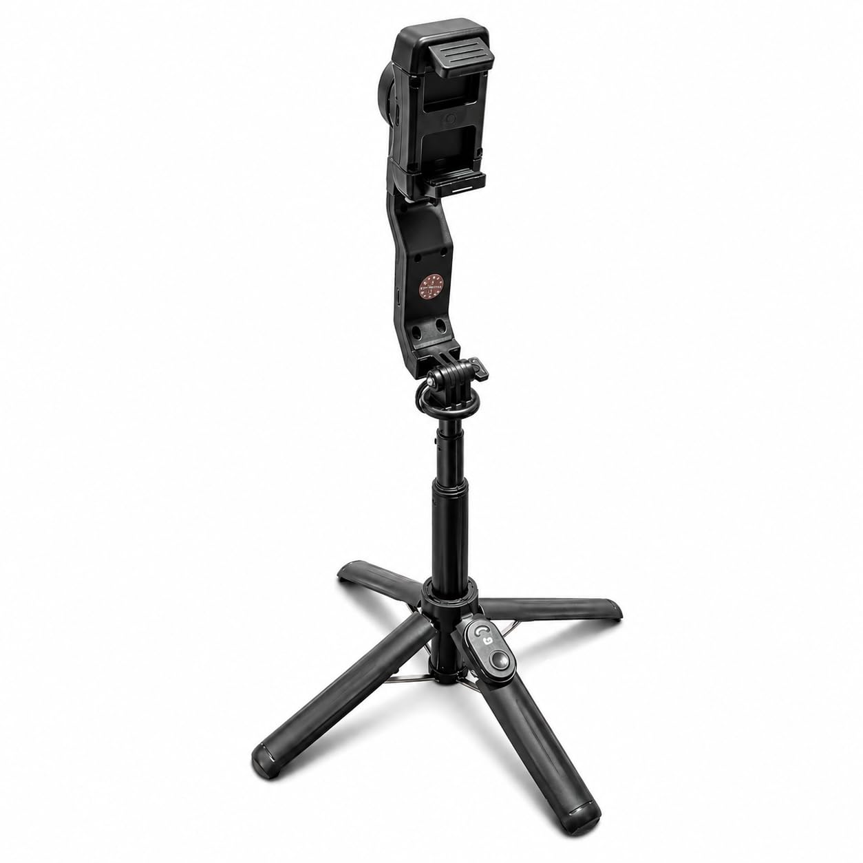 Estabilizador Gimbal para Celular 3 Eixos Bluetooth com Luz LED Integrada para Smartphone Android e iPhone