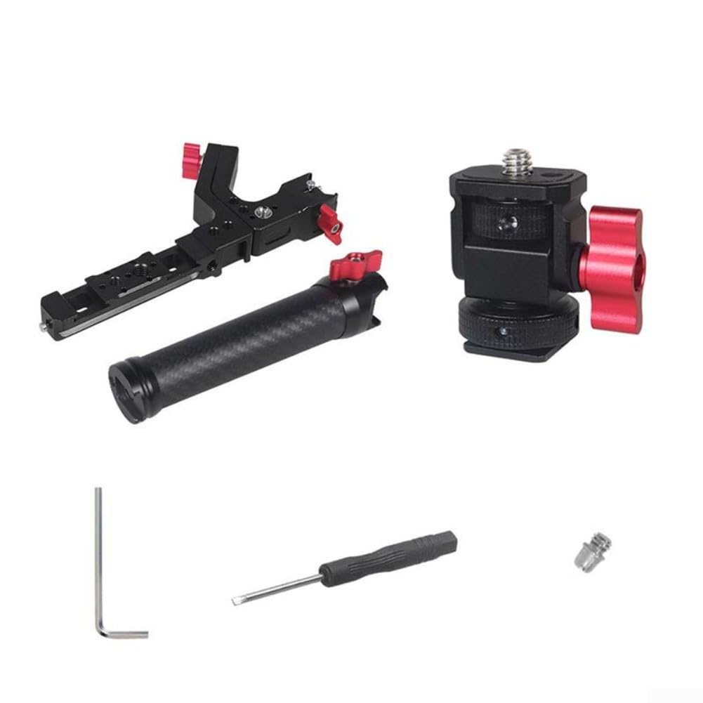 Alça de transporte para gimbal RS4 PRO RS3 RSC2 para estabilizador, suporte dobrável de fibra de carbono com função de interruptor rápido, cabo portátil para acessórios de estabilizadores de câmera