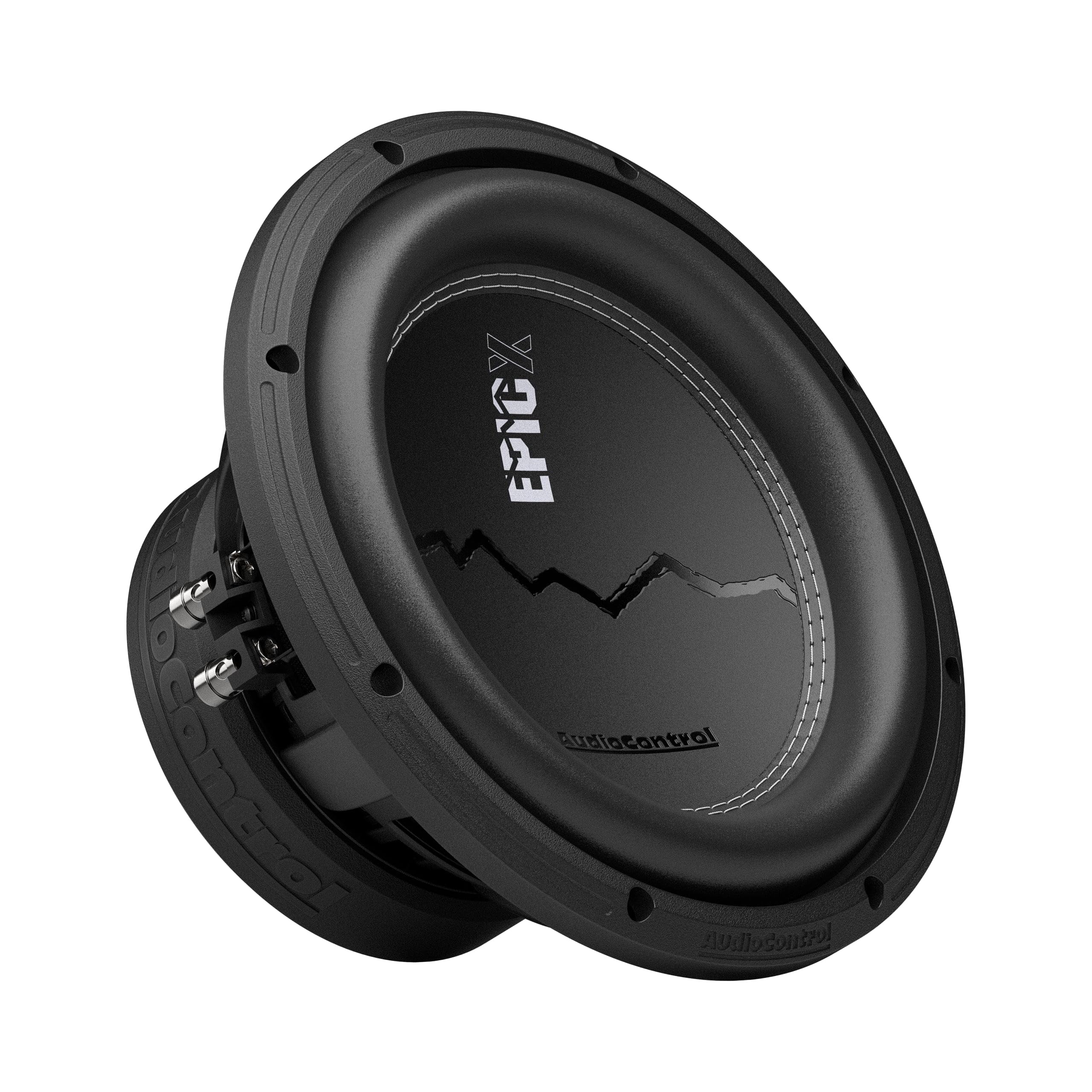 AudioControl Alto-falante subwoofer de áudio automotivo série EPICX de 10 polegadas, bobina de voz dupla (DVC), StreetBass, 500 Watt RMS/750 Watt Max, Dual 4 Ohm, áudio profissional alto