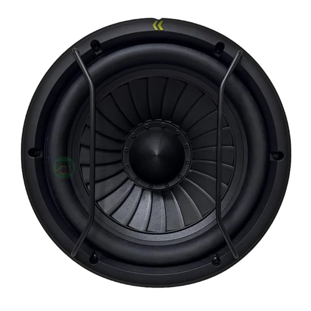 Bravox Aviator Subwoofer 12 Polegadas 600W RMS, Bobina Dupla 2+2 Ohms, Preto, 38.1cm, Alta Potência, Som Automotivo