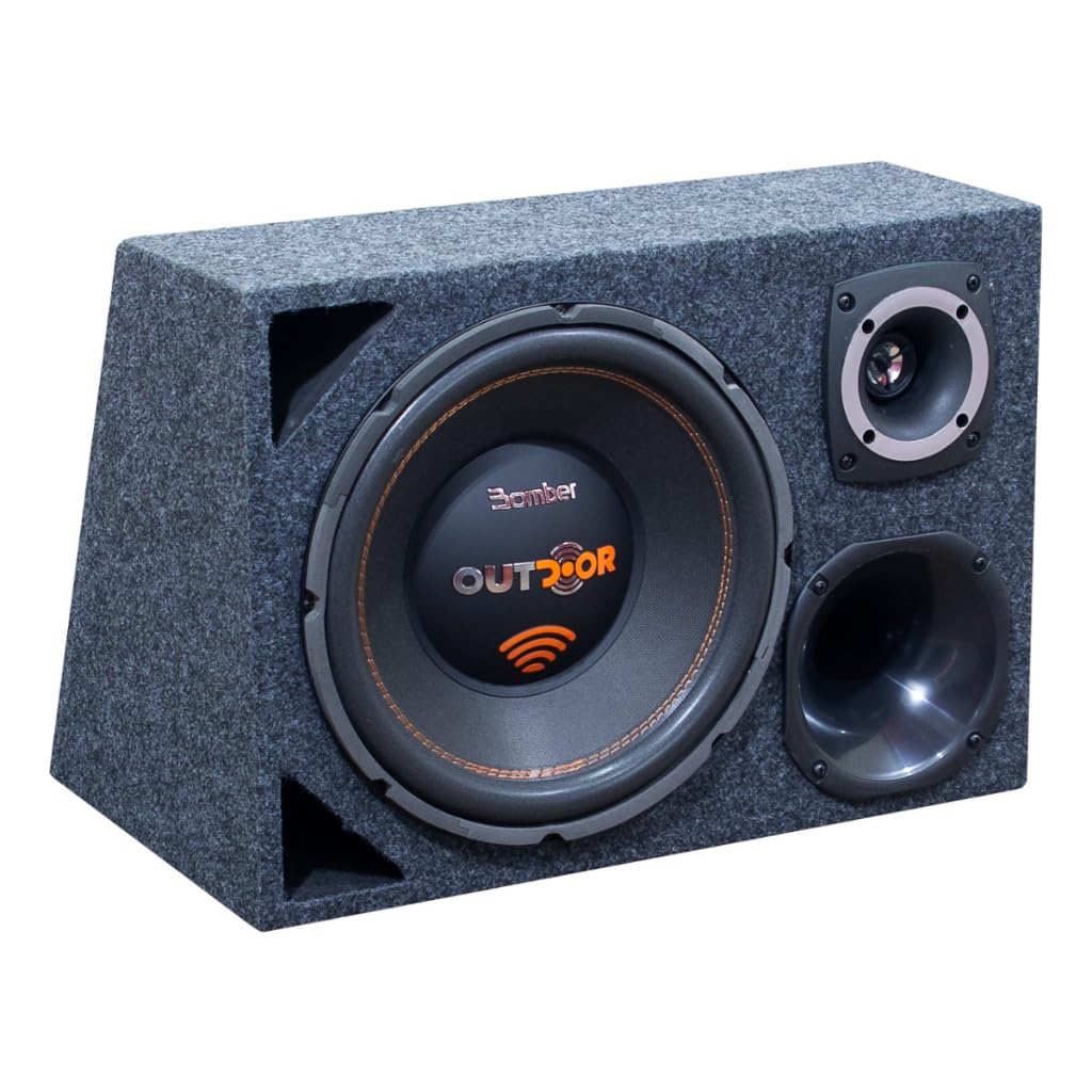 Som Caixa Alto Falante Subwoofer Bomber 12 Polegadas Grave Gravão Subgrave