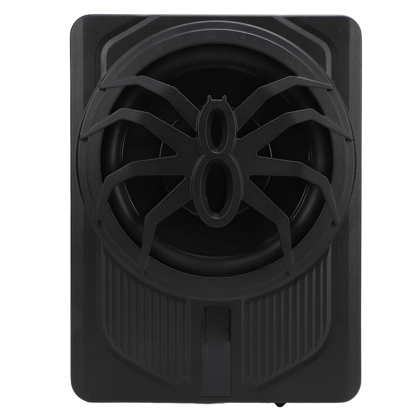 Generic Subwoofer de Carro Fino Sob o Assento 10 pol. 800 W Com Luz de Atmosfera LED para Experiência de Som Aprimorada Adequado para Subwoofer de Caminhão Liga de Alumínio (Luz ambiente colorida