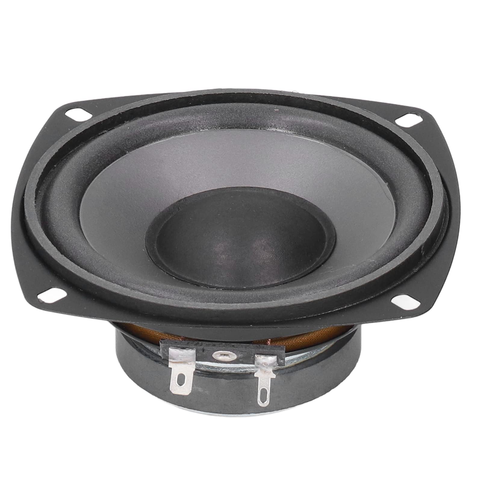 Woofer de áudio automotivo de 10 cm, subwoofer de metal ABS para carro, 400 W, 4 Ohm, 93 dB, alta sensibilidade, 12 V, alto-falante universal de som automático para drivers de sistema estéreo