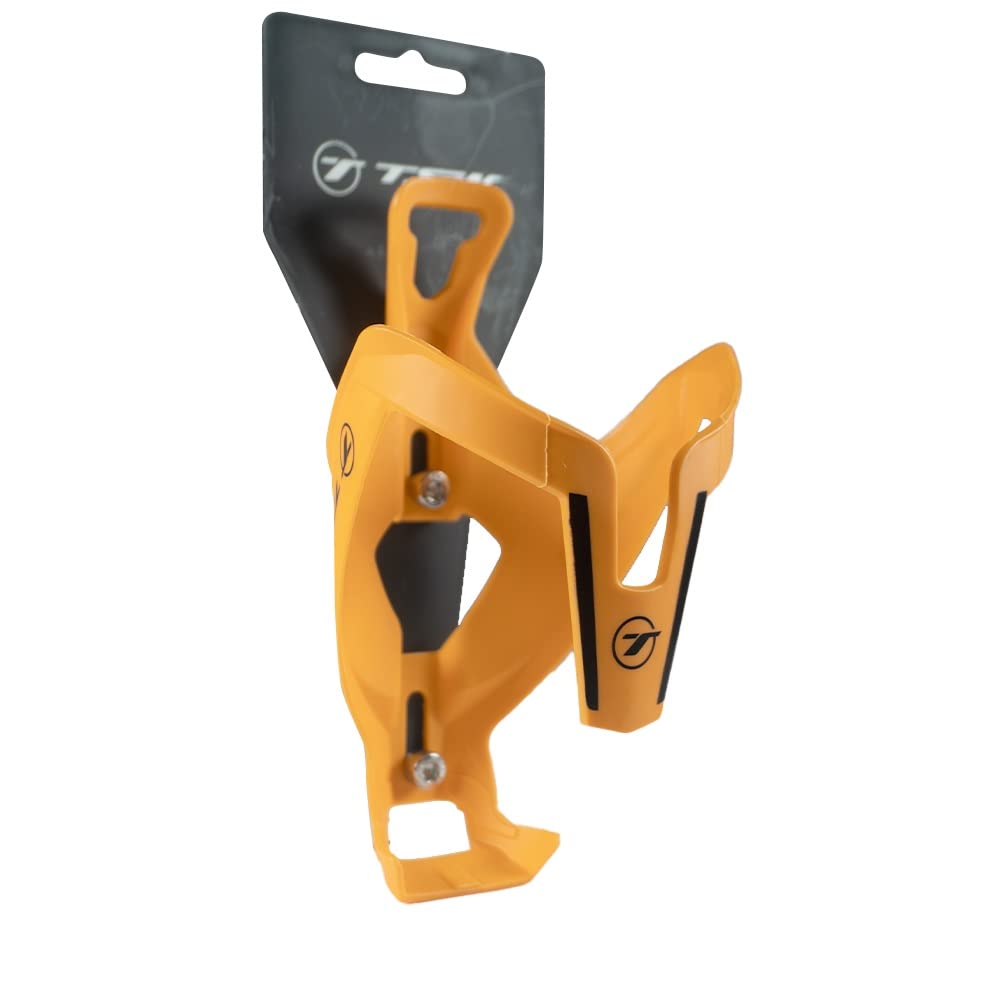 TSW Suporte de Caramanhola Squeeze Bicicleta Mtb Speed Gravel Nylon Fibra de Vidro (Laranja)