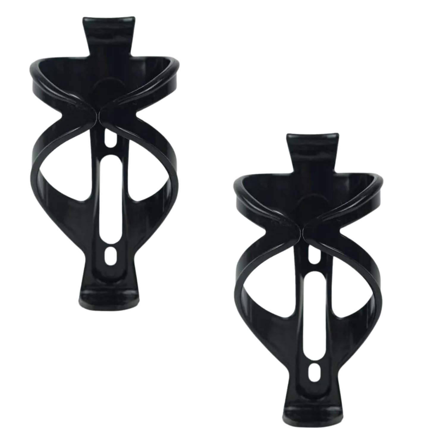 Kit Com 2 Suportes Para Garrafinha Squeeze De Água Para Bike, Preto, Altmayer