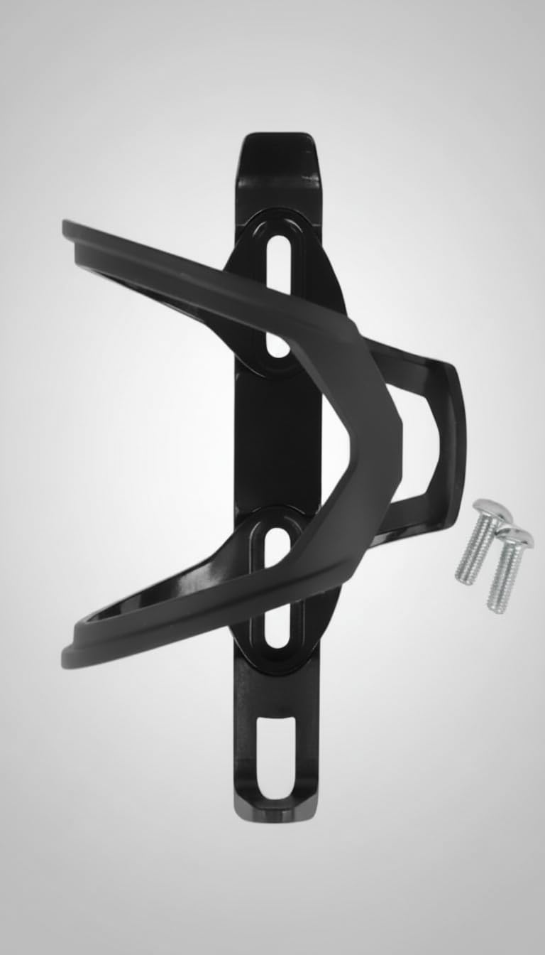 Suporte Caramanhola Lateral Bike Leve Fibra Vidro Preto