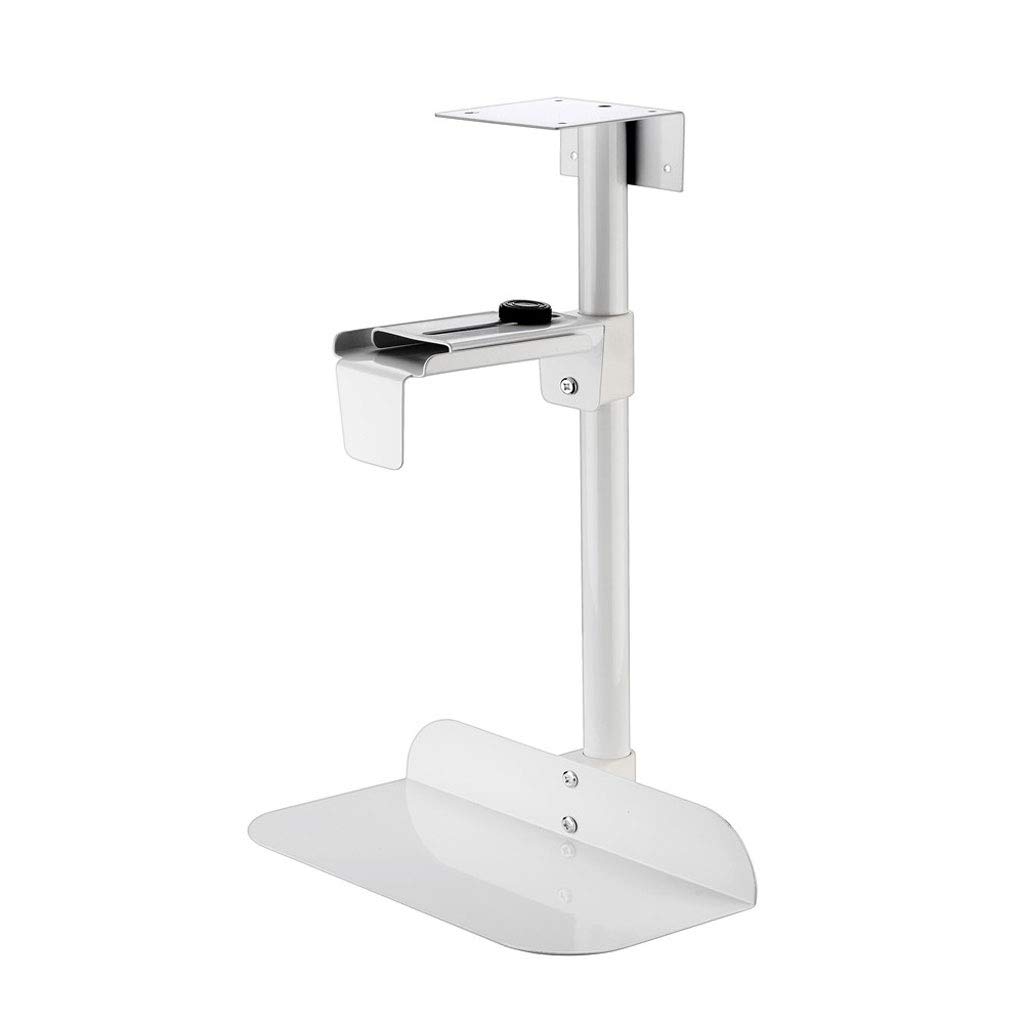 Suporte de CPU Suporte de CPU sob a mesa multifuncional Desktop Quadro principal de metal suspenso Suporte de quadro principal Suporte de chassi Suporte de parede Suporte de torre de PC (Cor: Dourado)
