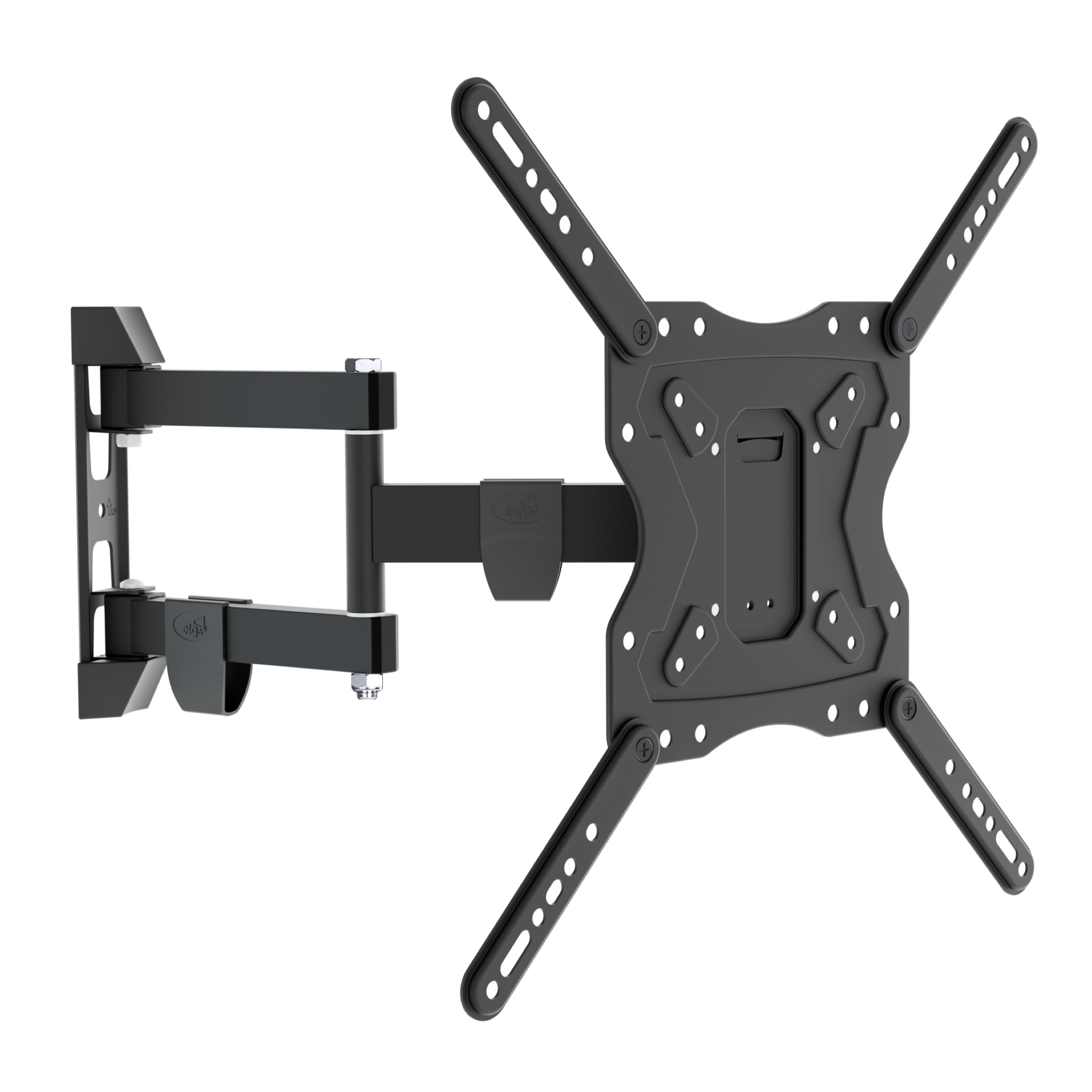 ELG, FULL40_PRO, Suporte de Parede Multiarticulado, Movimentação Total para TVs de 26'' a 65'' com Maior Comprimento de Braço, Capacidade Máxima de 30 kg, Preto