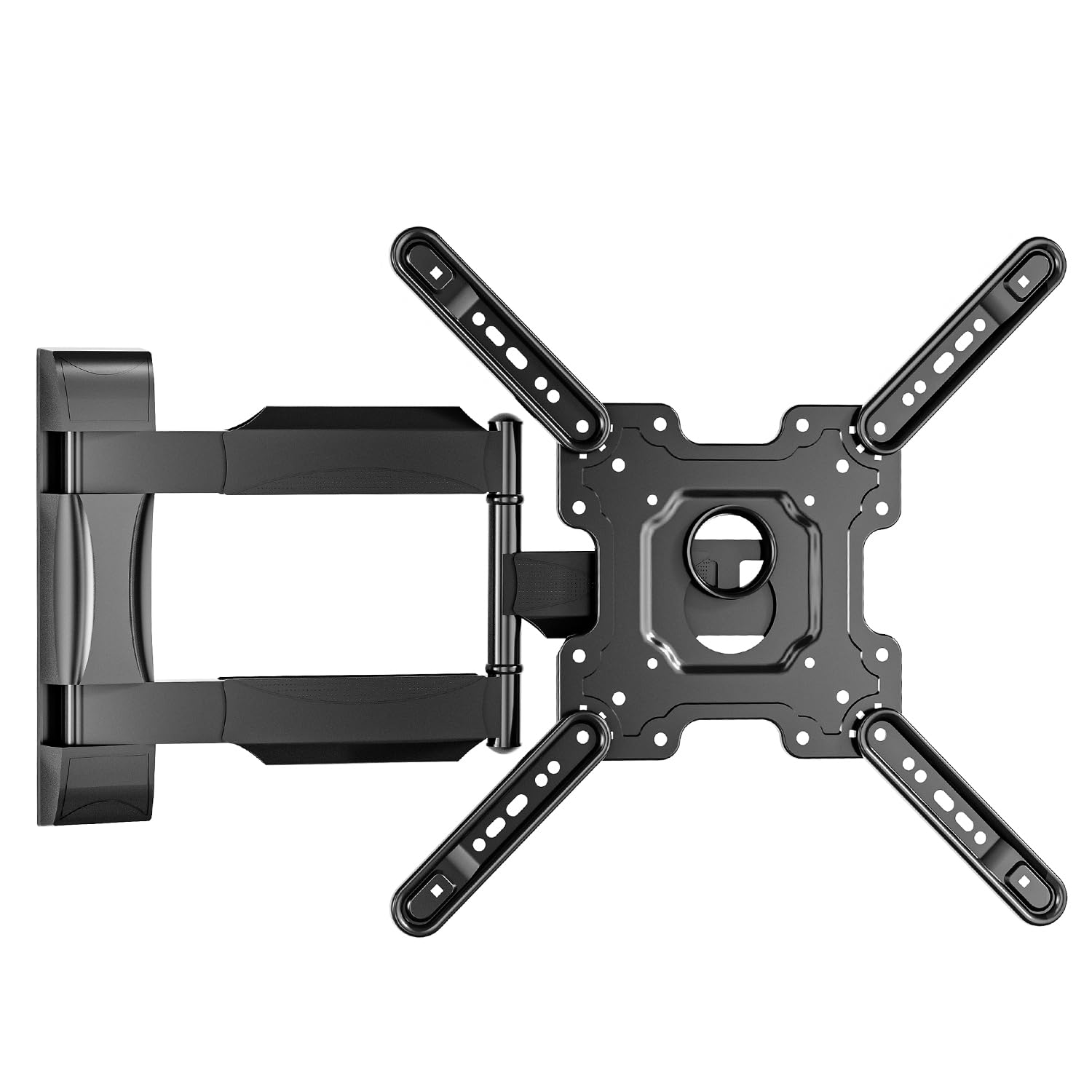 BAZIK Suporte Articulado de Parede para TV 16–63", VESA 400x400, Até 35kg | Ajuste Livre, Compatível com TVs Planas e Curvas, VESA Máx. 400x400, Suporta Até 35kg, Instalação Fácil