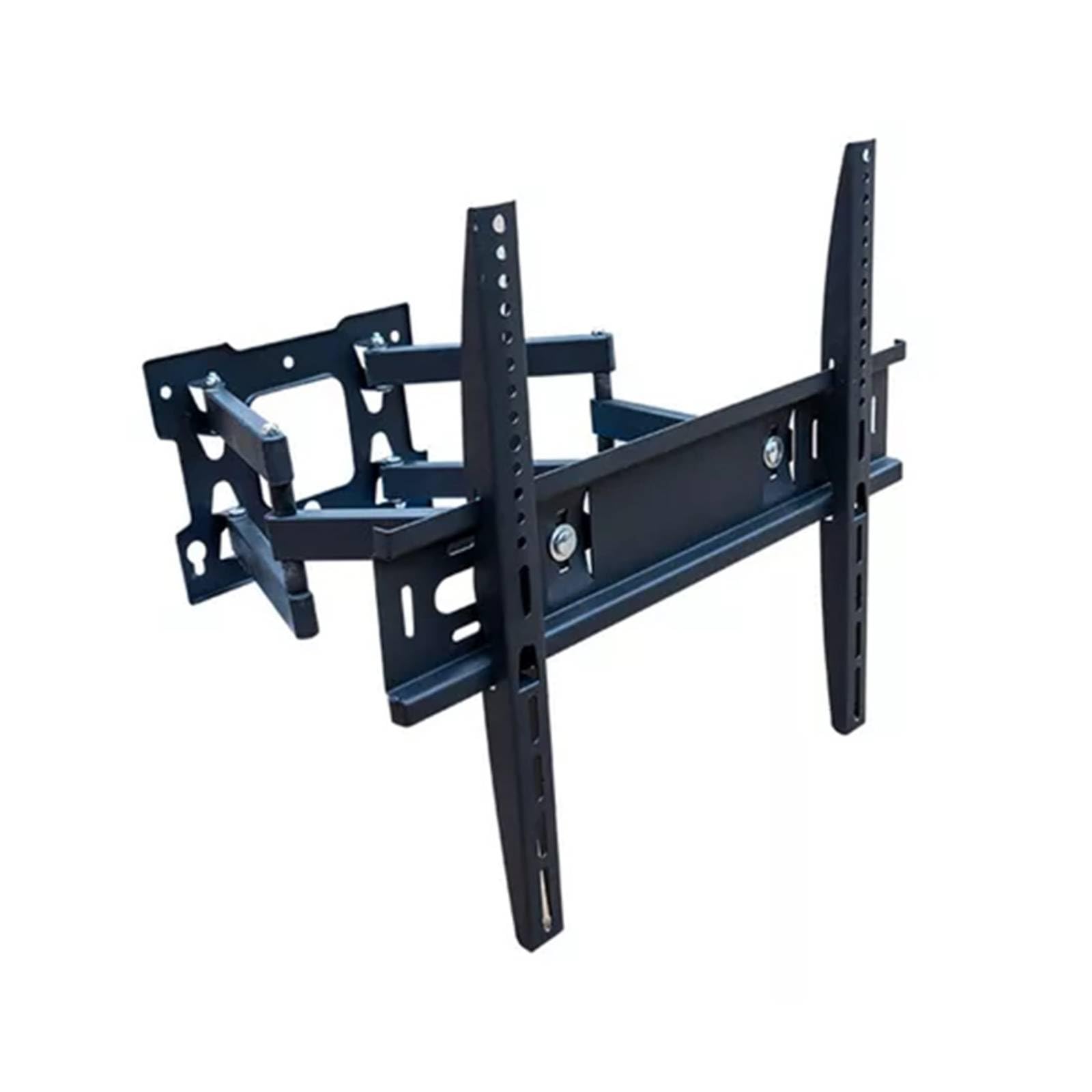 FINYQBET Suporte de Parede Articulado Inclinado para TVs de 26" a 55" | Suporta até 50kg, Ajustável, Giratório e Inclinável, Compatível com VESA 400x400, Ideal para Sala de Estar/Escritório