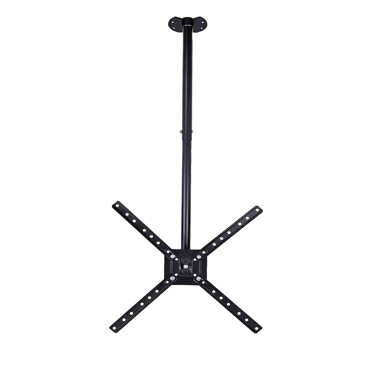 Suporte de TV para Teto Articulado e Inclinável Preto Ferro 32" a 60"
