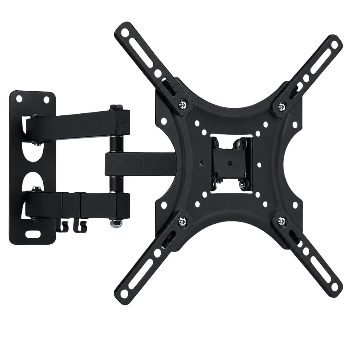 Suporte Articulado Universal para TV de 32 a 55 Polegadas, Giro 180°, Inclinação 15°, Capacidade até 22 kg, para Smart TV, LED e LCD