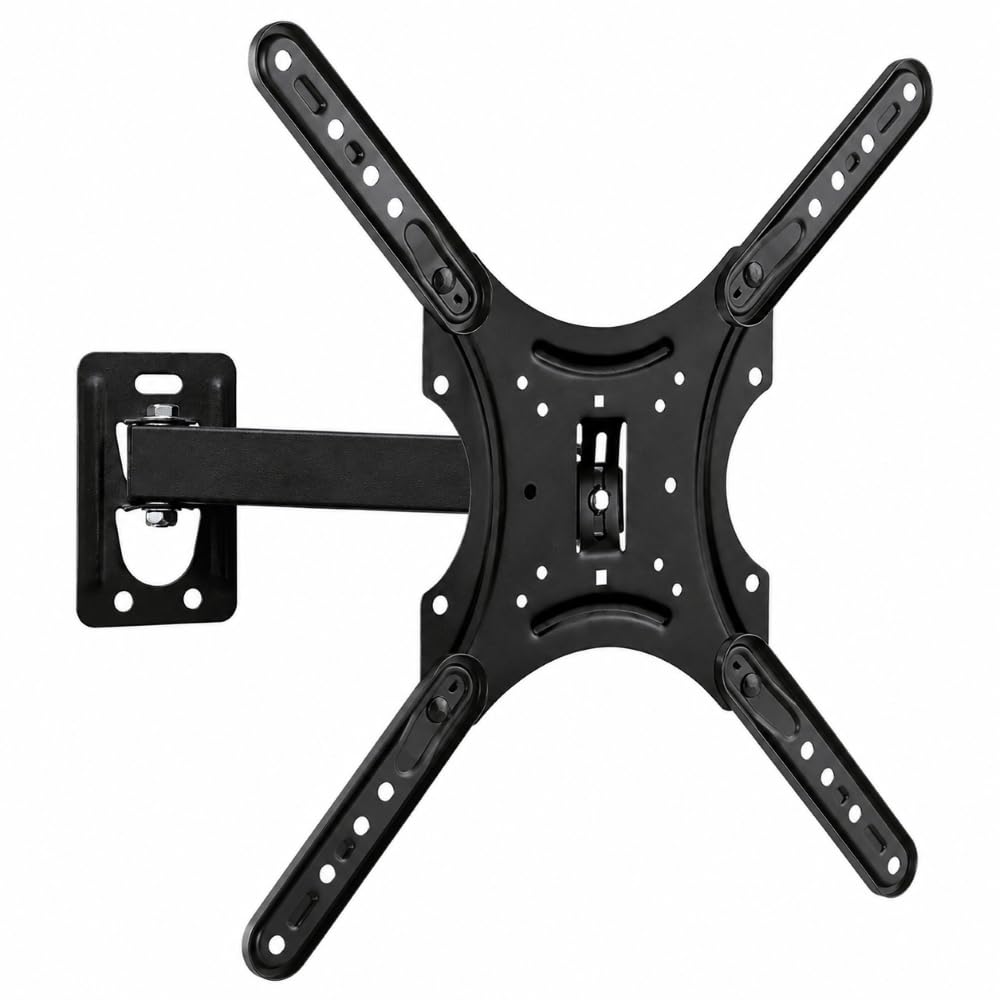 Suporte Articulado para TV 14 a 55 Polegadas com Inclinação | Parede | VESA Universal | Suporta até 25kg | LED, LCD, Smart TV