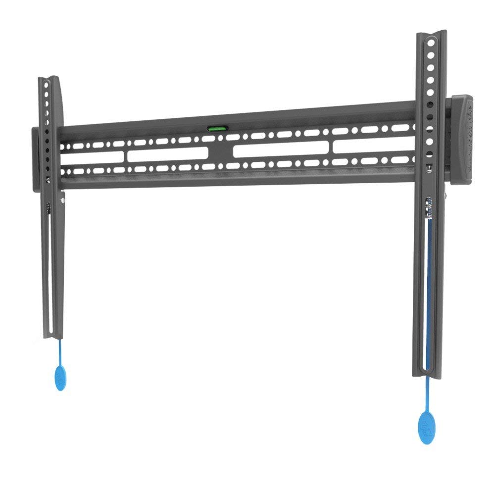 ELG, E600, Suporte Fixo de Parede para Televisão ou Monitor, de 32" a 86", Compatível com Telas Curvas e Planas, Feito em Aço Carbono,, Suporta Até 50kg, Preto