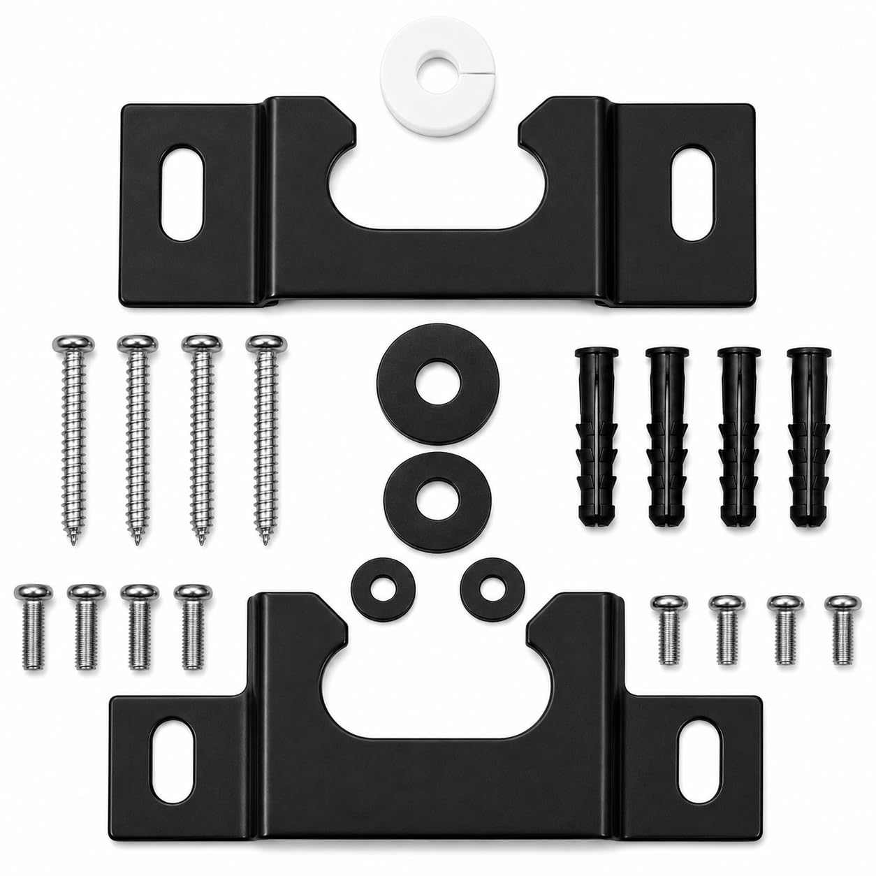 Suporte Fixo Universal para TV 13 a 70 Polegadas Até 60kg Compatível VESA 100x100 a 800x600 mm Aço Reforçado Kit Completo com Parafusos e Gabarito para Instalação de Parede