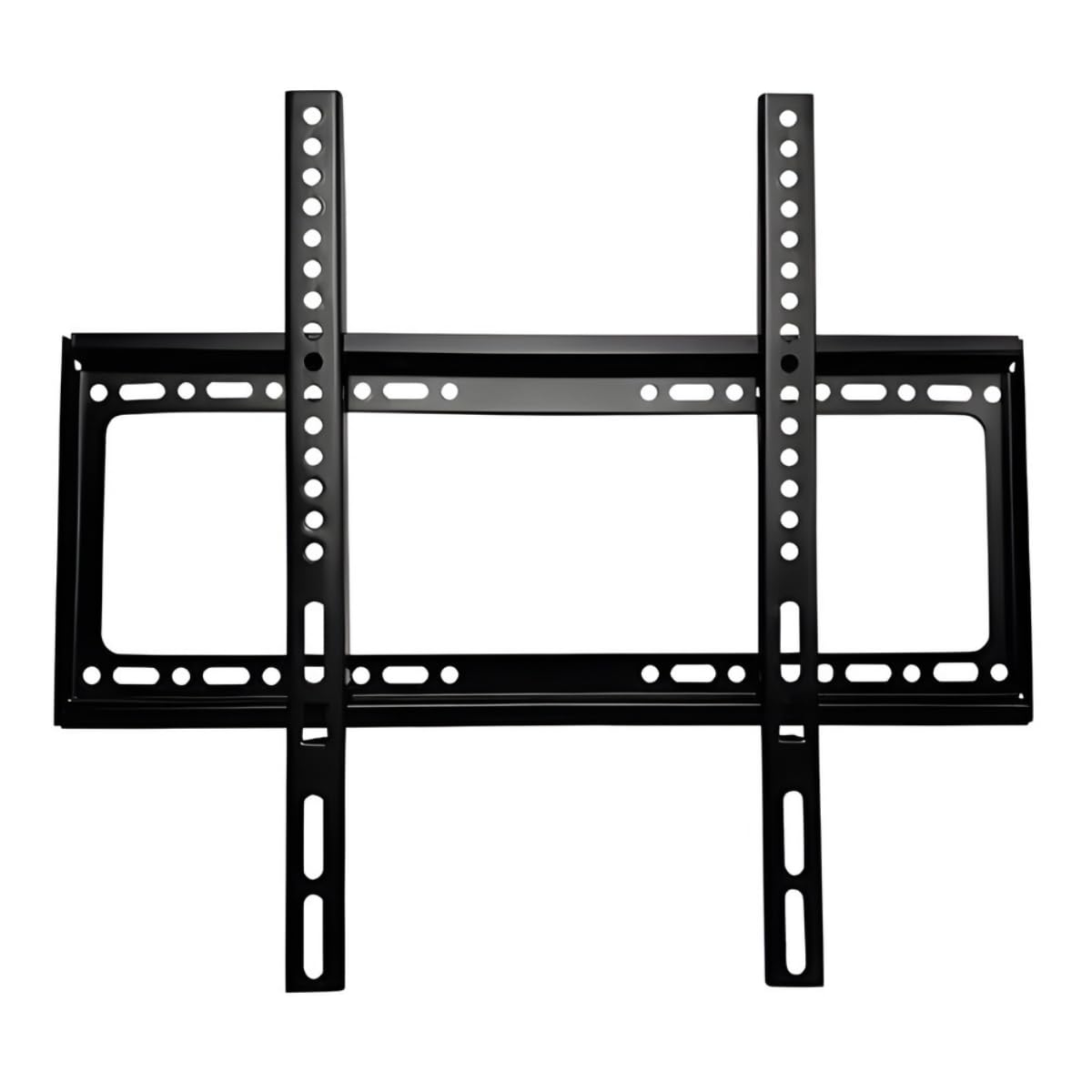 MLFIX Suporte Fixo Para TV 26" A 63" Polegadas Perfil Baixo 22mm da Parede Slim Vesa 400x400 Até 30kg Compatível Com Samsung LG AOC TCL Philco Philips Universal