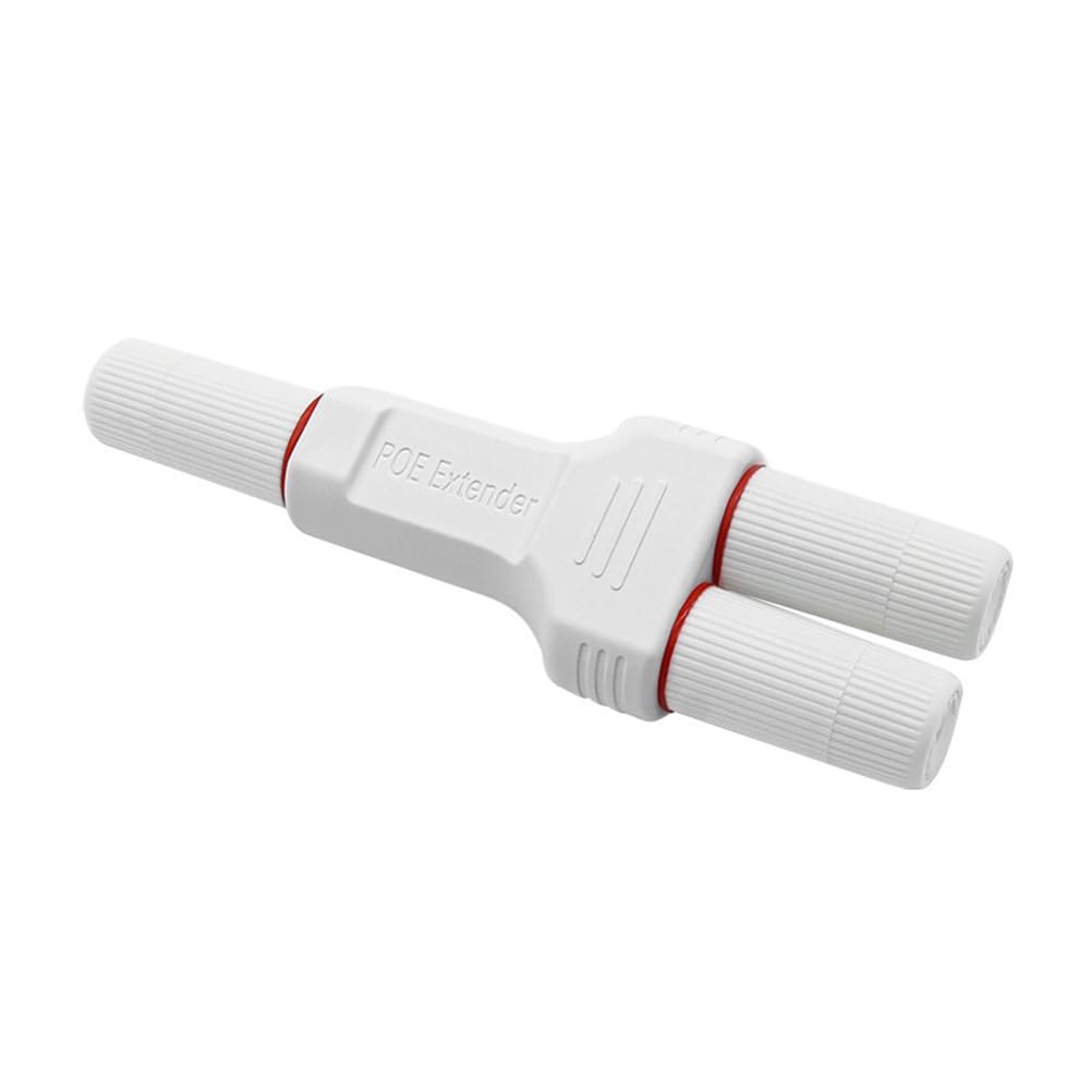Extensor POE de 2 portas, 1 entrada e 2 saídas, 10/100 Mbps, ao ar livre, 30 W, plugue e reprodução de alta potência para switch PoE NVR IP câmera AP
