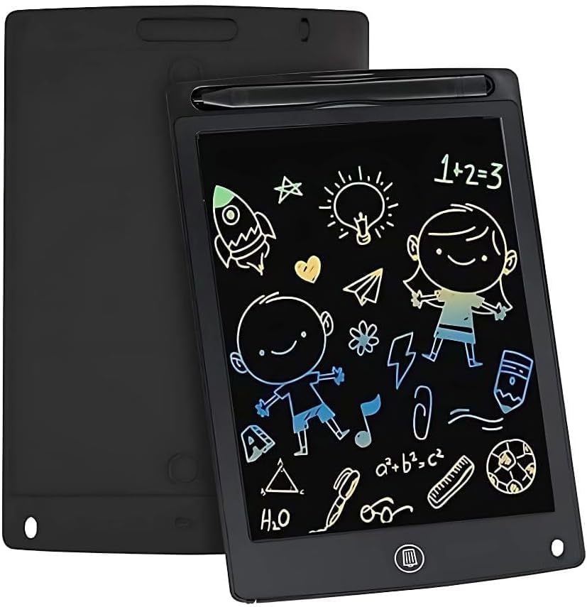 Tablet LCD de Desenho e Escrita, 8,5 Polegadas, Colorido, ABS, com Caneta Stylus e Bateria Incluída, Apagamento com um Clique