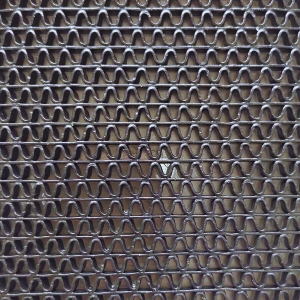 Tapete Antiderrapante Emborrachado PVC Luxo para Banheiro Box e Piscina(PRETO,30 x 60cm)