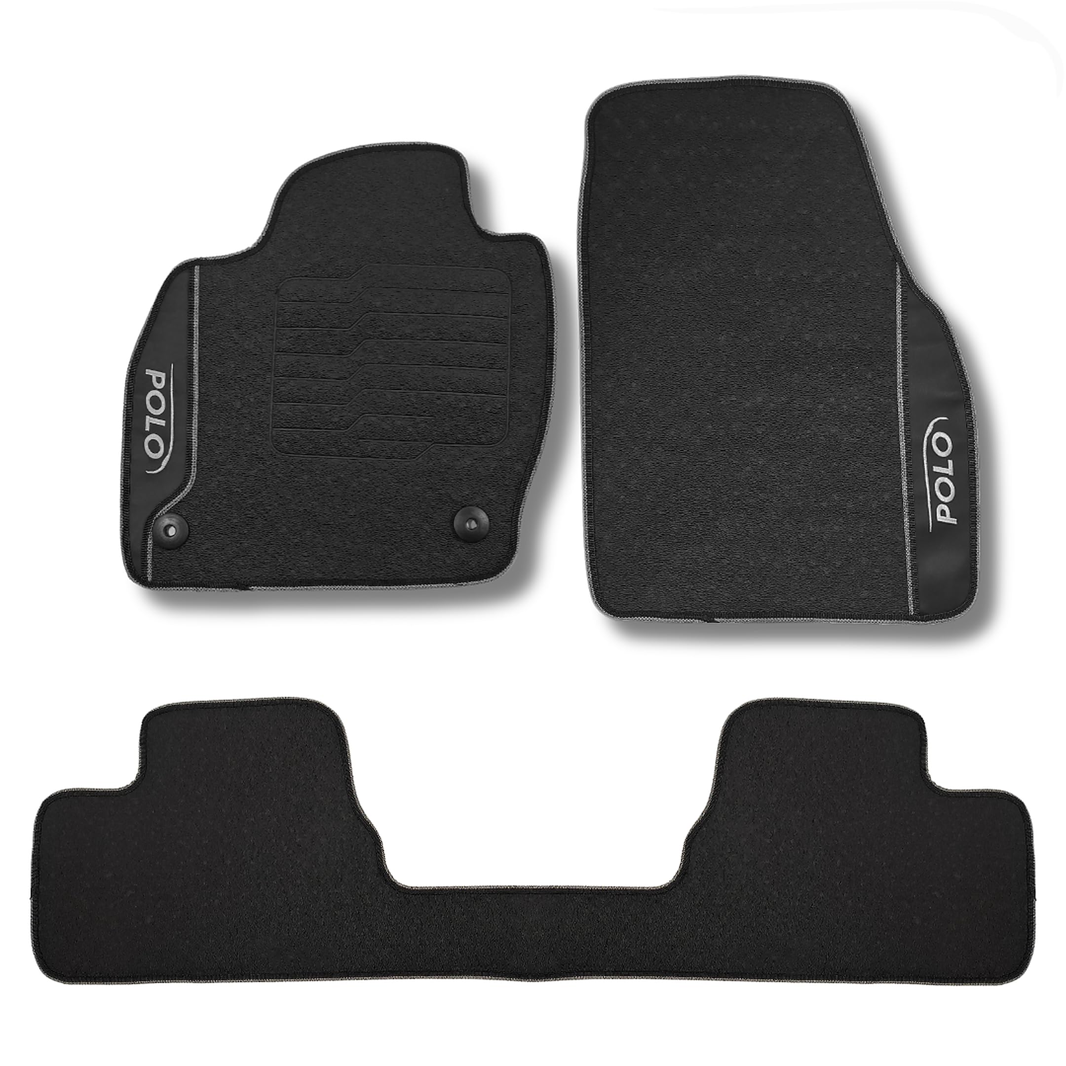 Tapete Emborrachado para Polo 2018 2019 2020 2021 2022 2023 2024-3 Peças Impermeável Personalizado