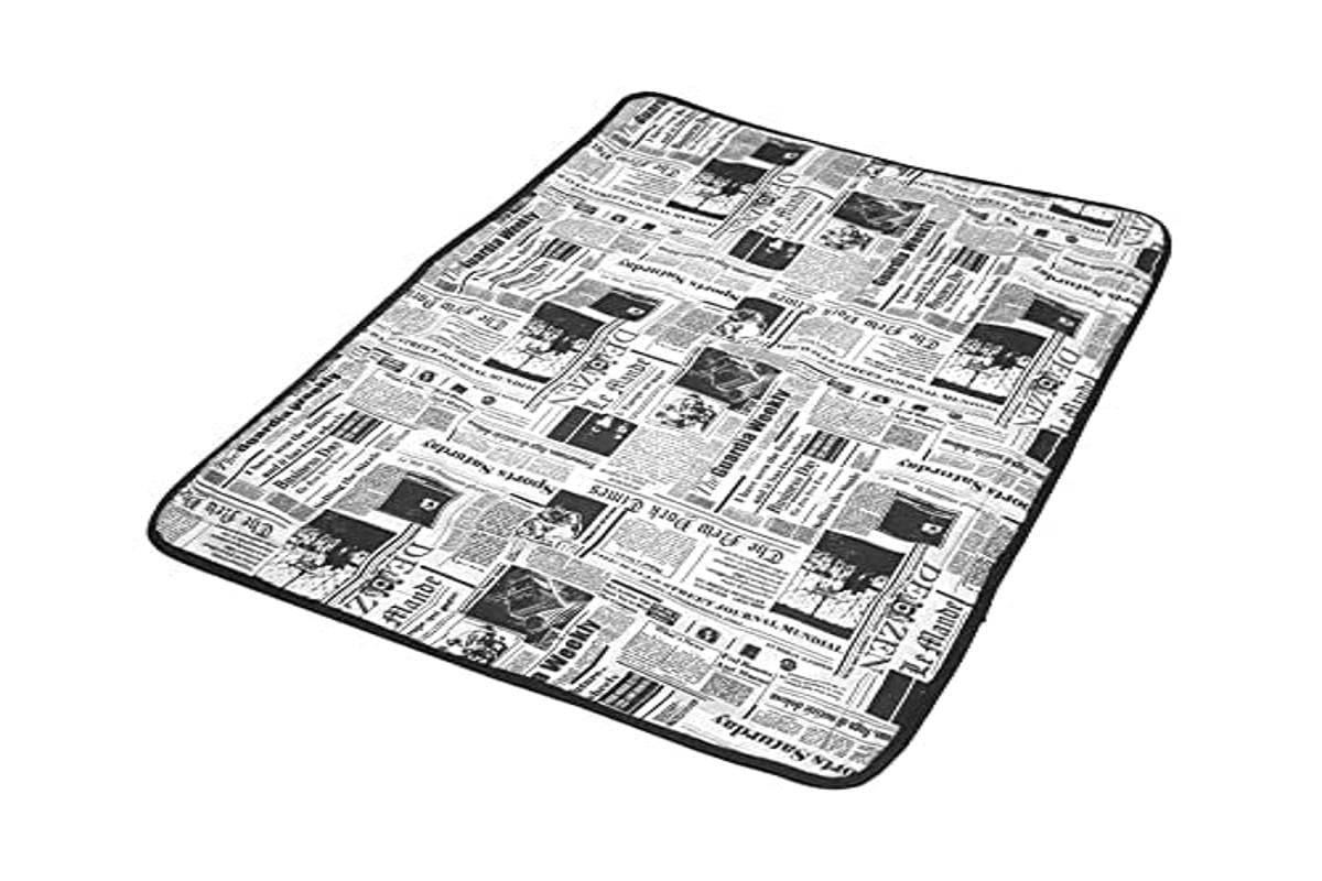 São Benedito Pet São Benedito Tapete Higiênico Cães Lavável Médio Jornal 80 X 60 Cm