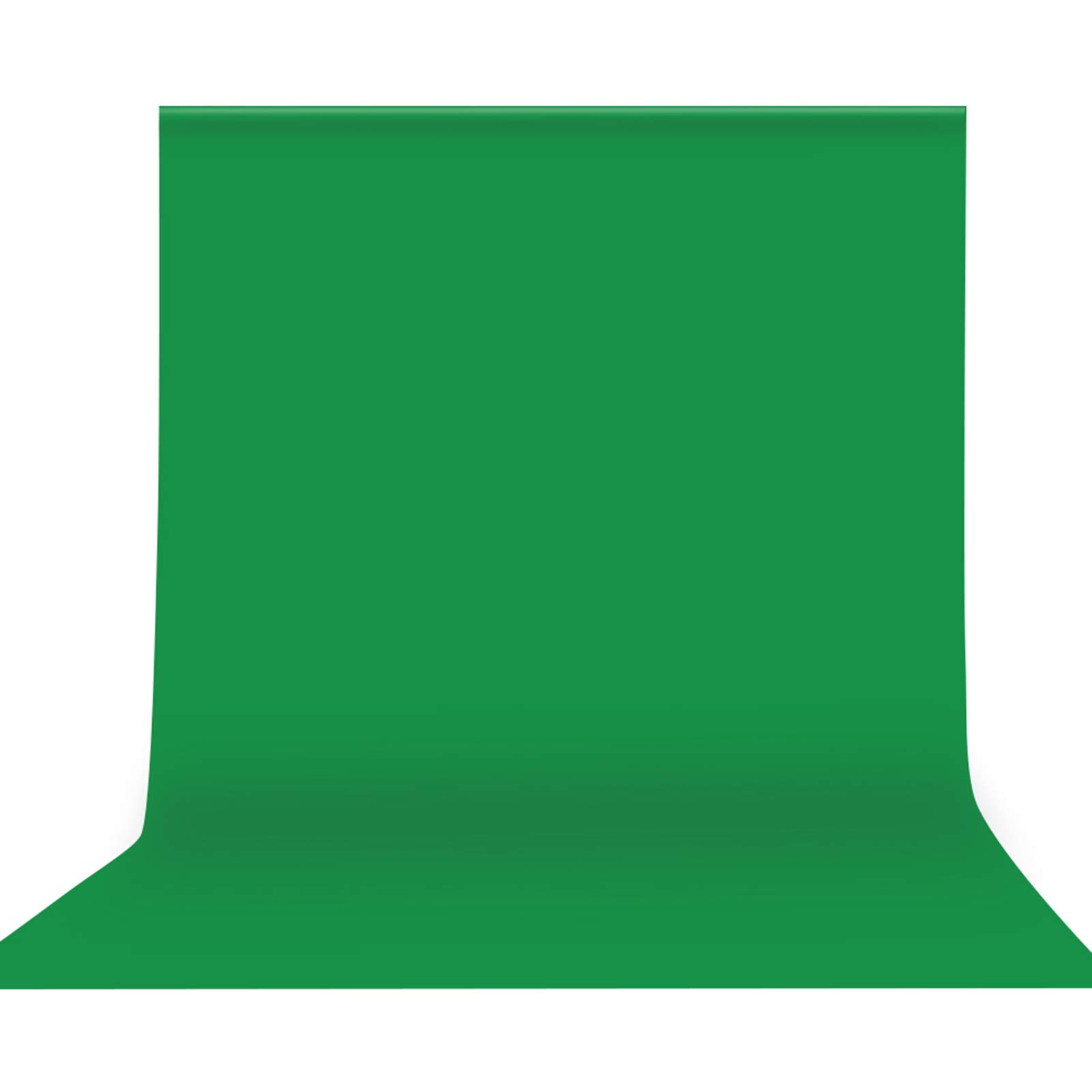 1,8 x 3 m / 6 * 9.8ft / 6 x 9,8 pés tela verde profissional fundo de estúdio fotografia lavável durável tecido de poliéster - algodão design de uma peça para retrato. Voogoo