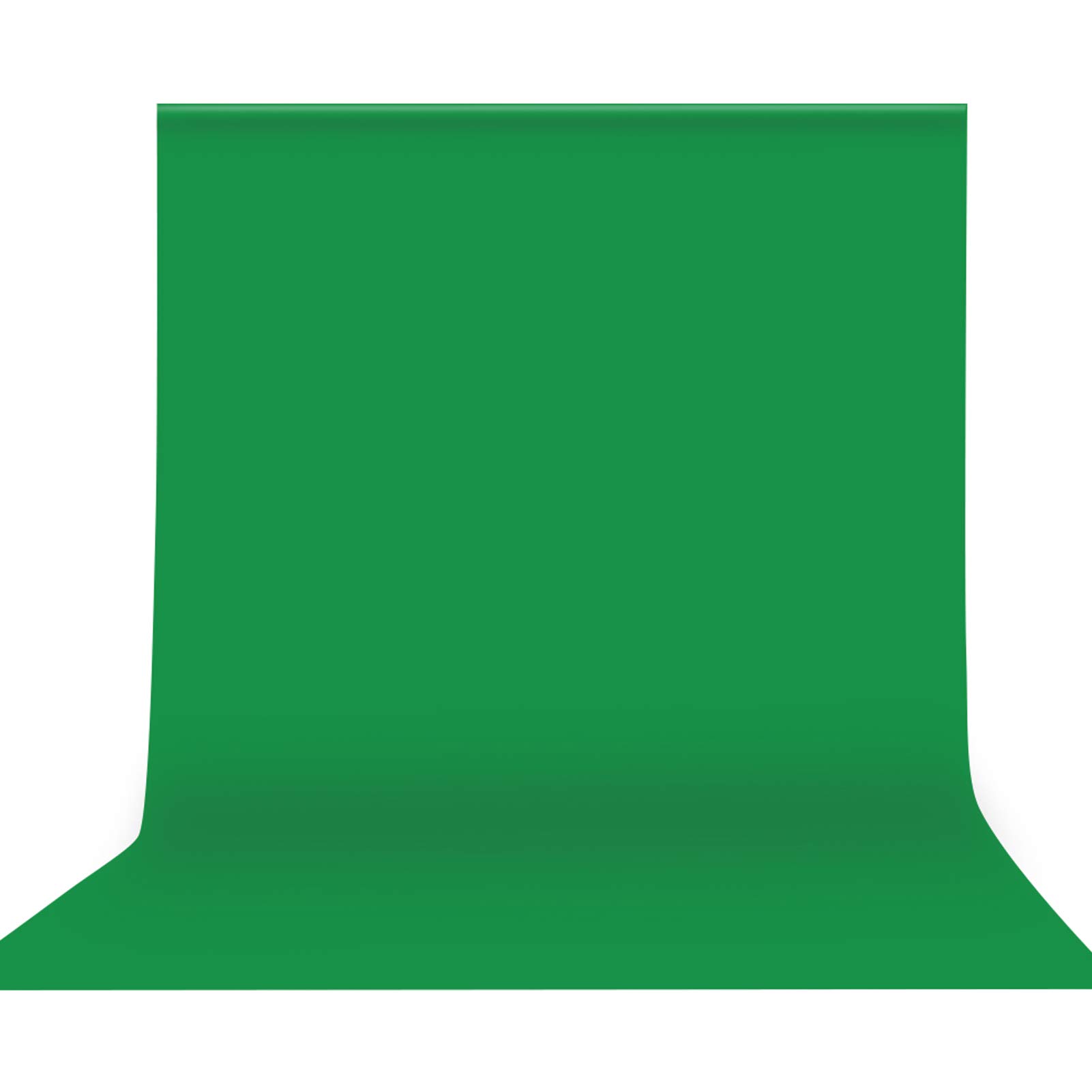 2 * / 6,6 * 10 pés Tela verde profissional pano de fundo de estúdio fotografia fundo lavável durável poliéster/algodão tecido sem costura design de uma peça para o produto