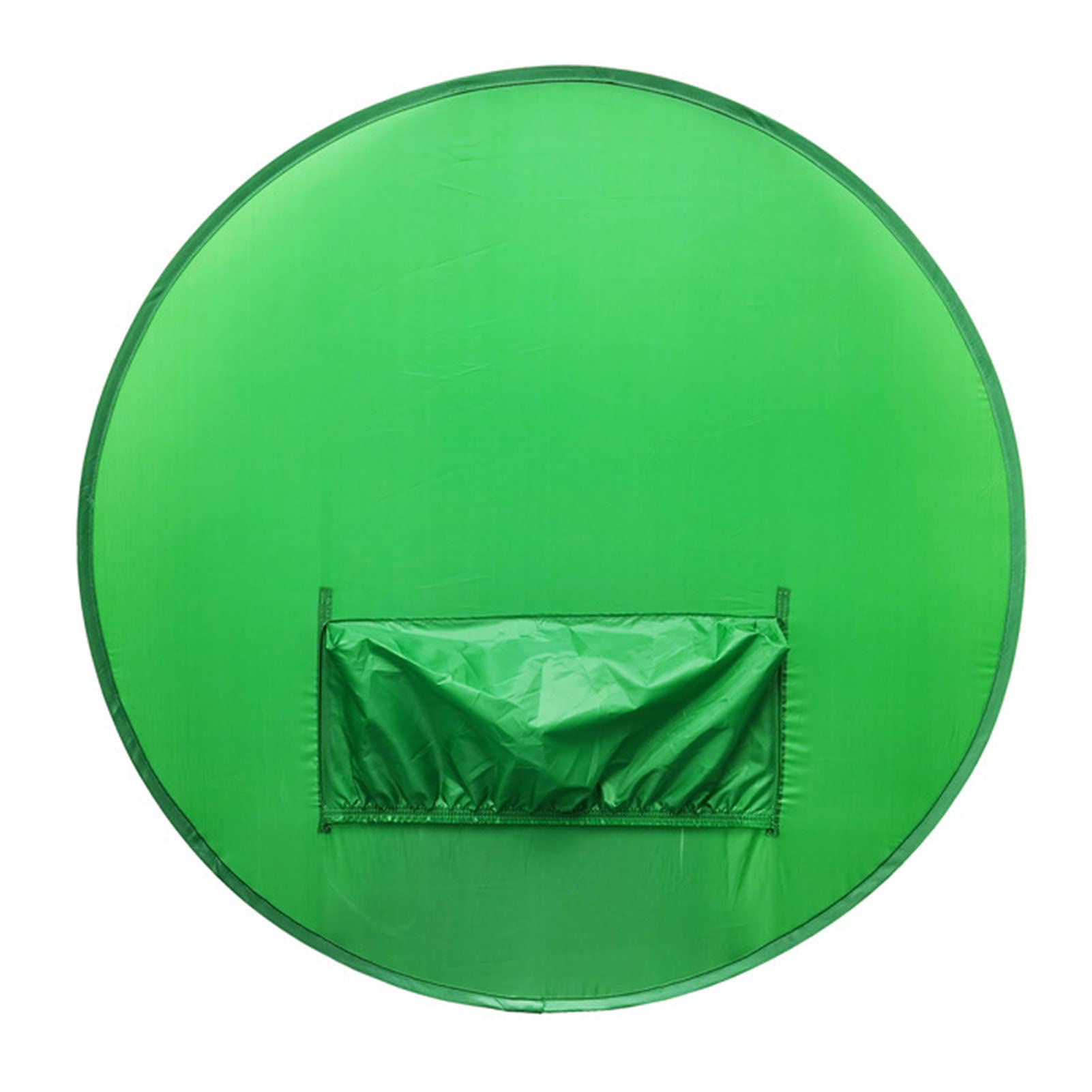Fabater Tela Verde Redonda de 142 Cm para Cadeira Portátil para Bate- por Vídeo, Videoconferência, Streaming de Jogos, Tela Verde Pop-up de 55,9 pol. para Zoom, Fundo para Fotografia, L