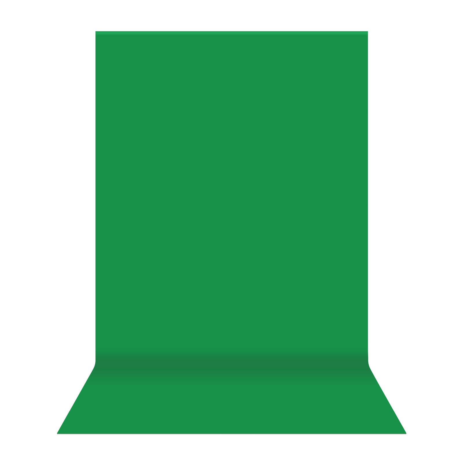Fundo Fotográfico 1 8x Tecido Poliéster Verde Chroma Key para Estúdio | Sem Vincos, Portátil, 768g, Antirreflexo, 38x25cm Dobrado, Absorção de Luz