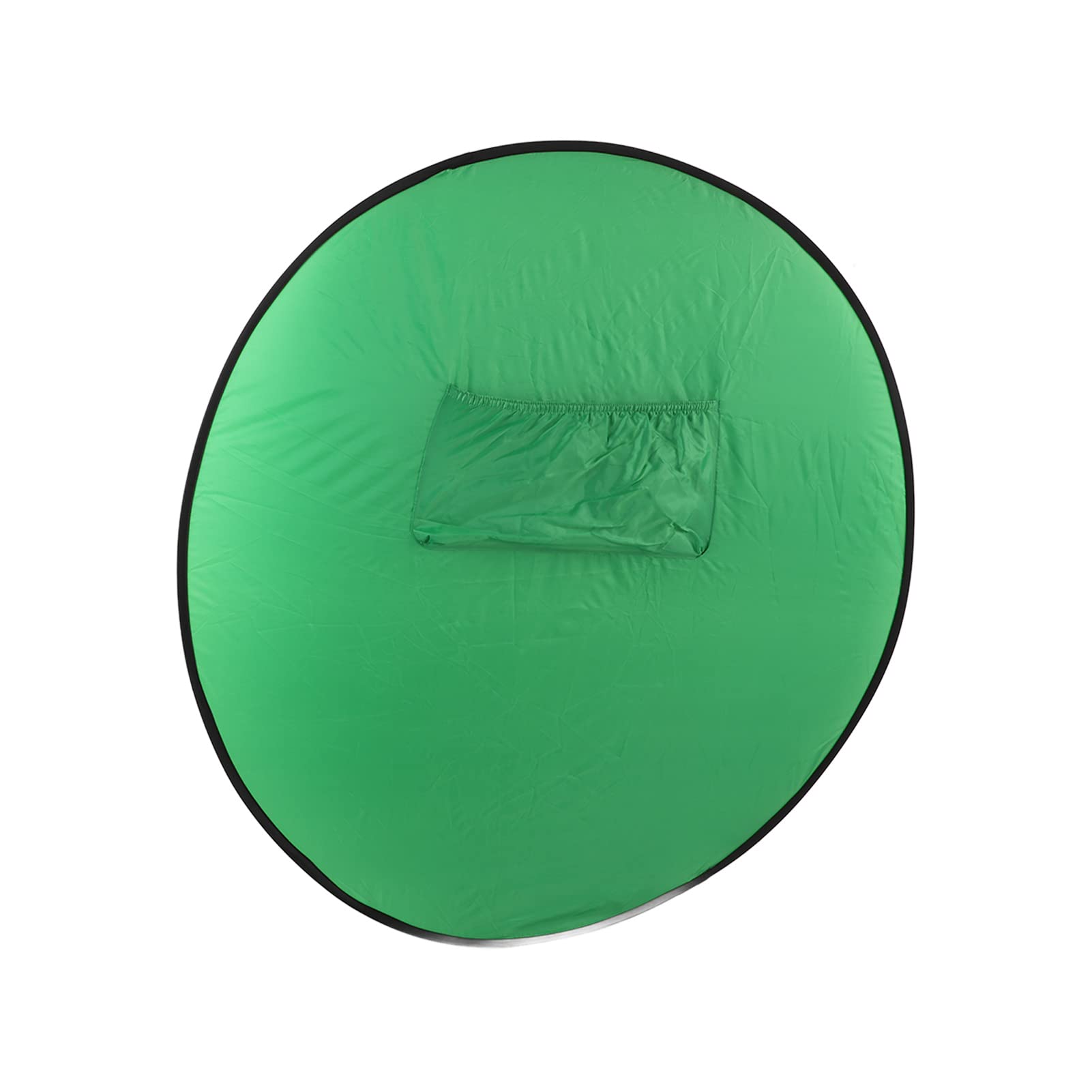 Fundo de tela verde, design dobrável redondo de 142 cm | Tecido Oxford, fácil de transportar, adequado para videoconferências, uso doméstico