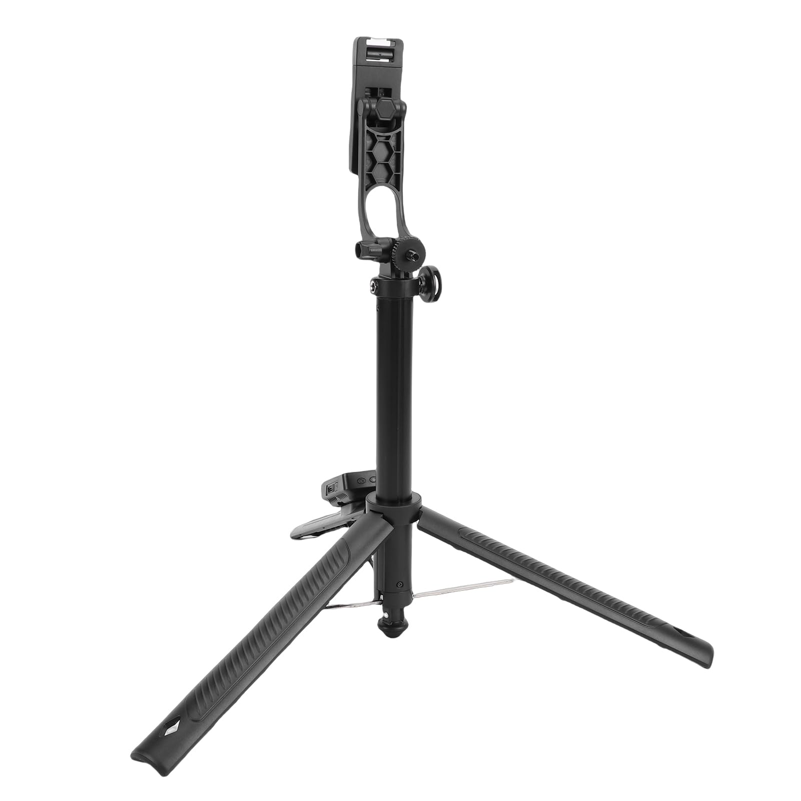 Realce Asixxsix Tripé de Telefone Automático Com Tela de Selfie, Bastão de Selfie Portátil Com Tela de Monitor de Selfie Vlog de Telefone WiFi de 2 Polegadas Compatibilidade de Foto Bluetooth
