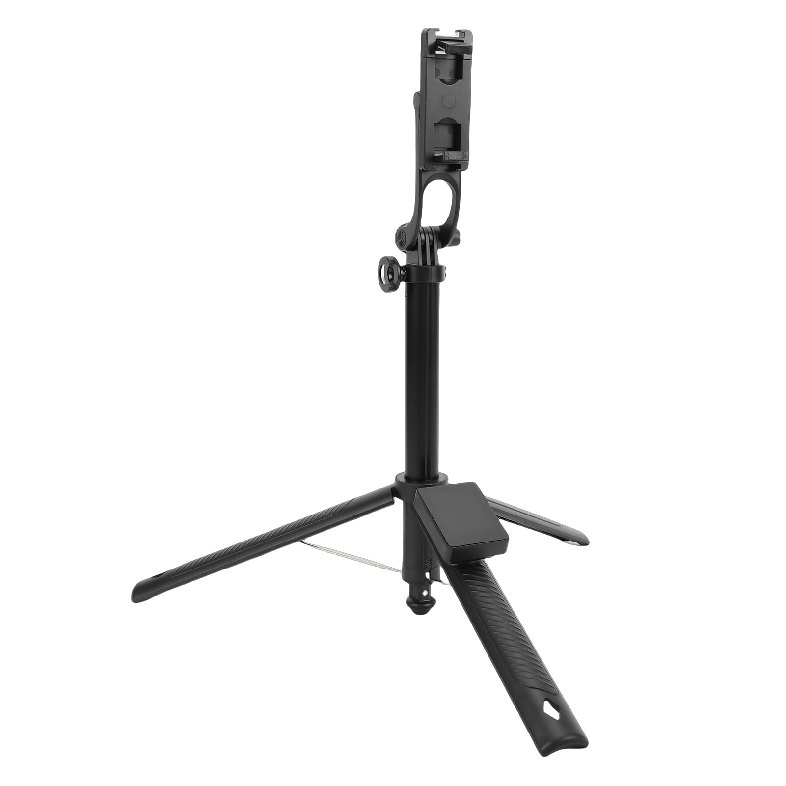 Qinlorgo Tripé Automático, Tela Selfie WiFi de 2 Polegadas Tripé de Telefone Aberto Automaticamente Com Fotografia Bluetooth, Ideal para Gravação de Vídeo de Viagens, Vídeos de Fitness, Eventos
