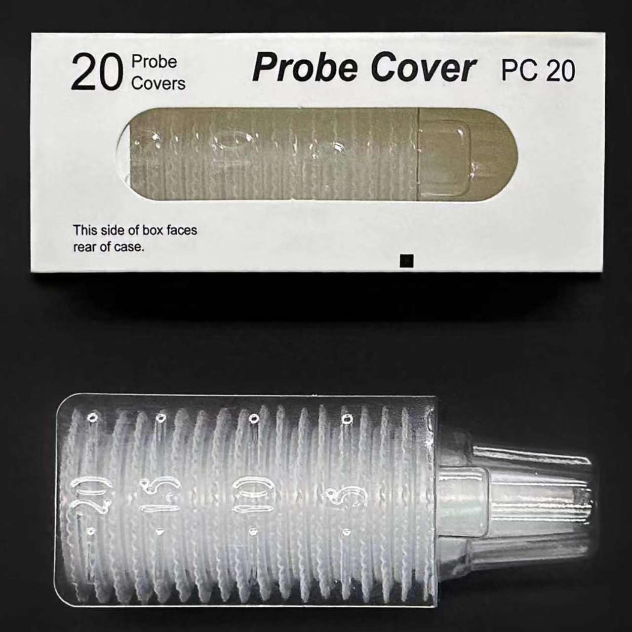 LEGAND 200Pcs Novas Capas de Sonda de Termômetro de Ouvido, Filtros de Lente, Capas de Recarga para Todos Os Modelos de Termômetro Braun Themometer Termômetros Digitais Capas Descartáveis (200)