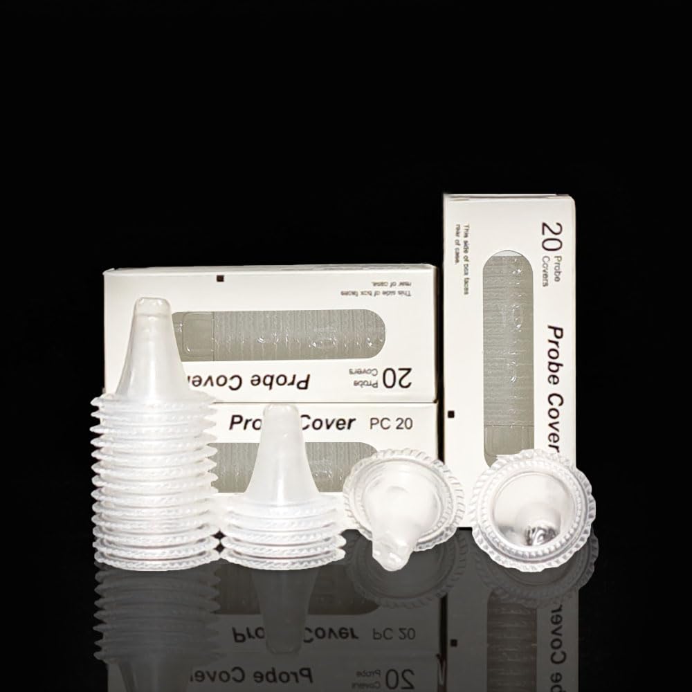 Pacote Com 200 Capas De Sonda De Termômetro De Ouvido/Tampas De Recarga/Filtros De Lente Para Todos Os Modelos Braun Thermomete, Filtros De Lente De Termômetro De Ouvido Para Todos Os Termôm
