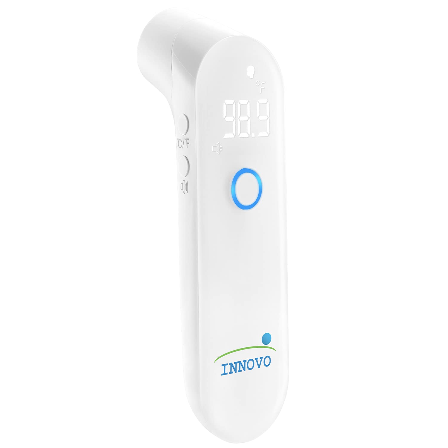 Innovo Termômetro basal digital sem toque iF100B, sem contato com detecção de alerta de febre