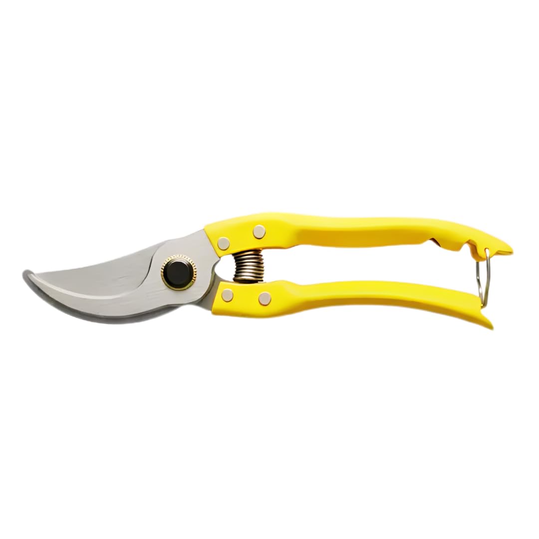 Tesoura de Poda Profissional Aço Inox Cabo Ergonômico Jardinagem