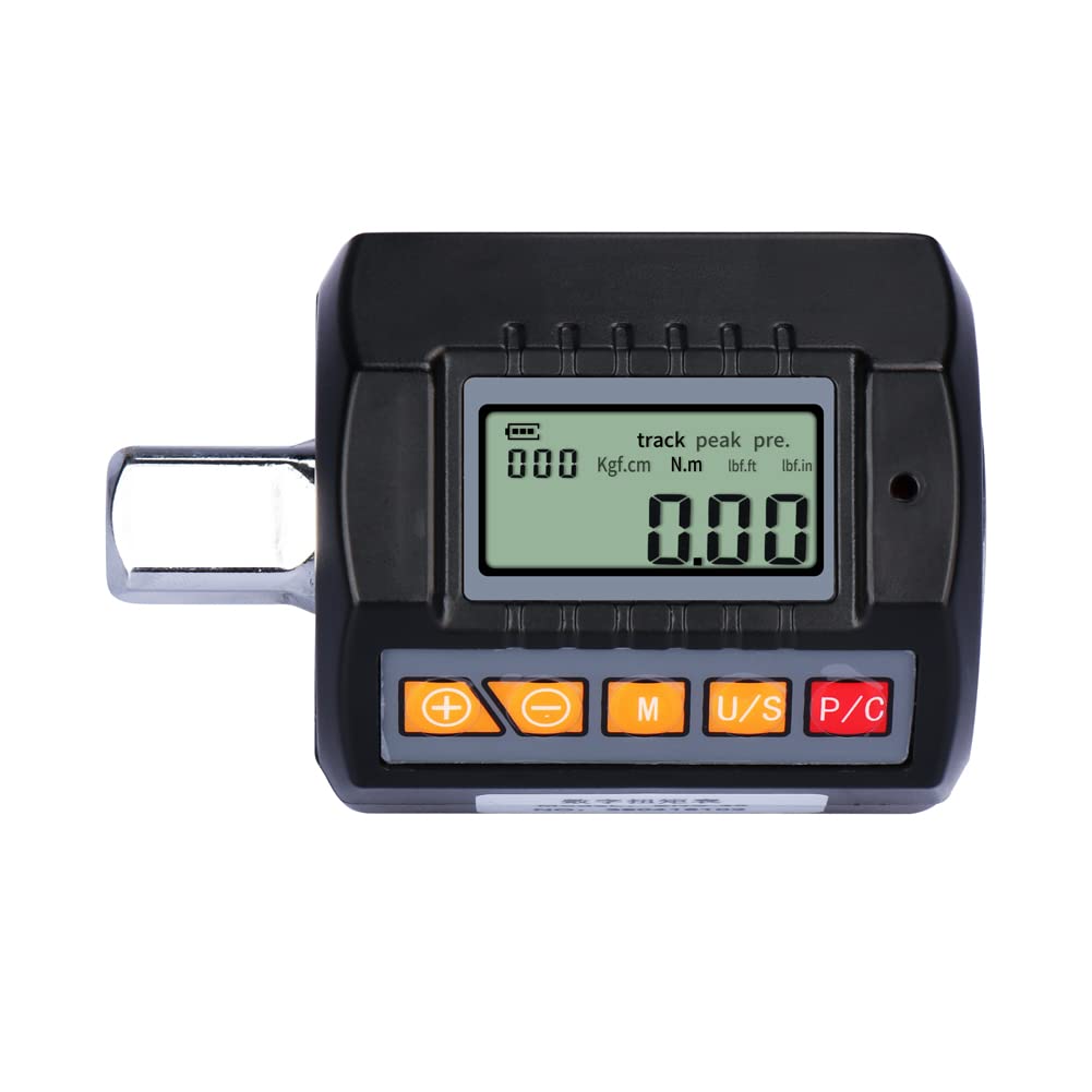 Tela LCD Ajustável 1/2 1/4 3/8 polegadas Torquímetro Digital Torquímetro Profissional Eletrônico Torquímetro Utilitário Bicicleta Carro Reparação Ferramenta