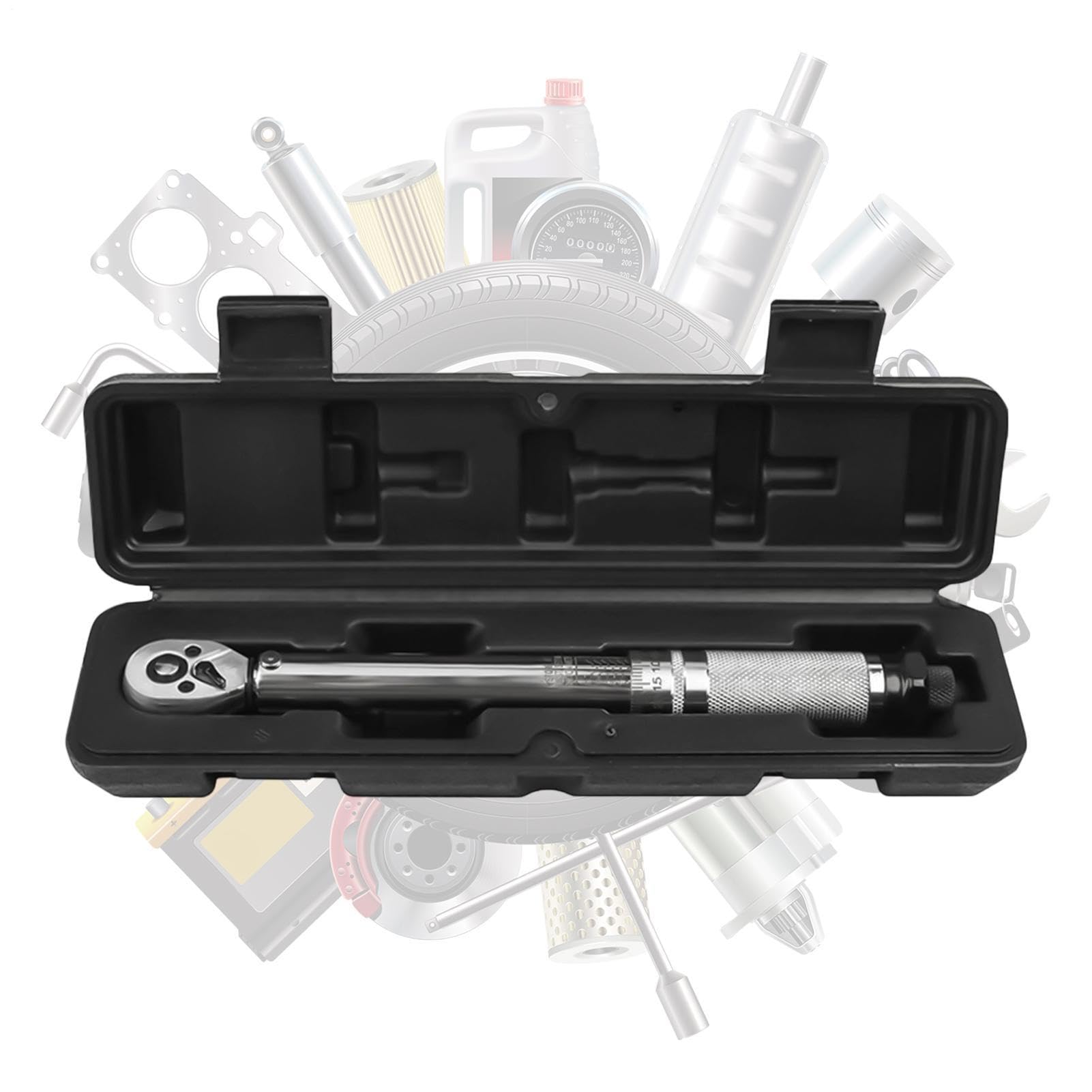 Torquímetro Motocicleta 20-230 Nm Chave De Catraca De 72 Dentes Para | Torquímetro Para Bicicleta Oficina Casa Escritório Indústria Ar Livre Automotivo Bicicleta Motocicleta