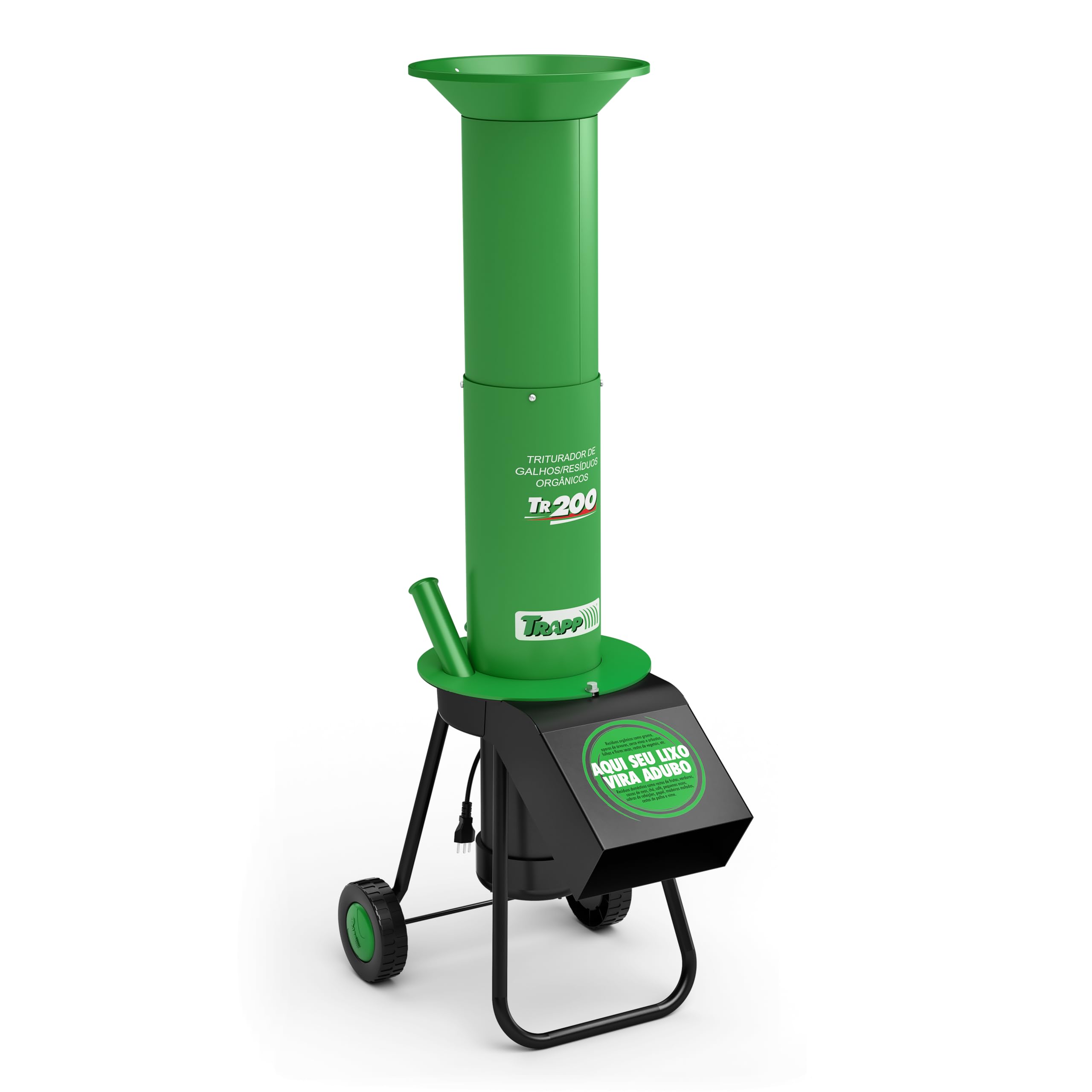 Trapp - Triturador de Galhos e Resíduos TR-200 1,5CV 60HZ Monofásico 127/220V NR-12