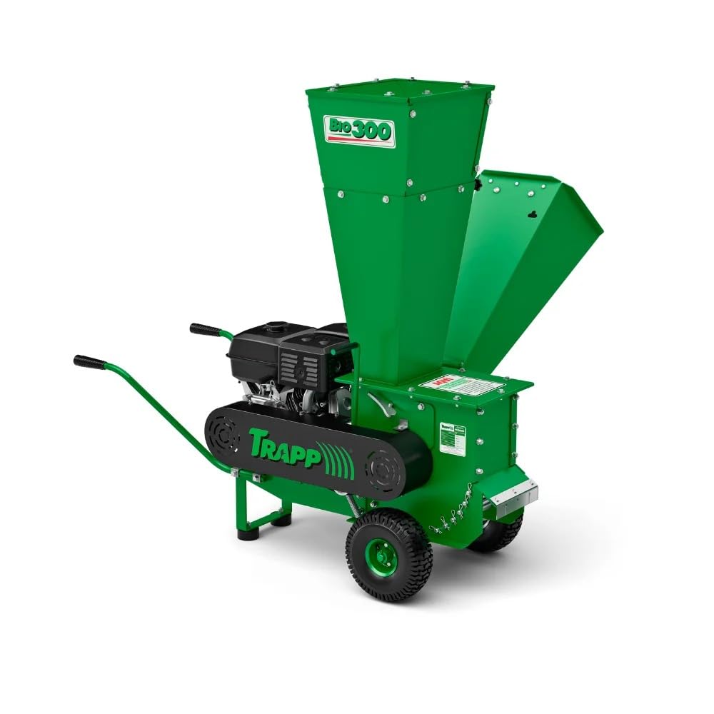 Triturador de Galhos e Resíduos BIO-300G 15HP a Gasolina Trapp