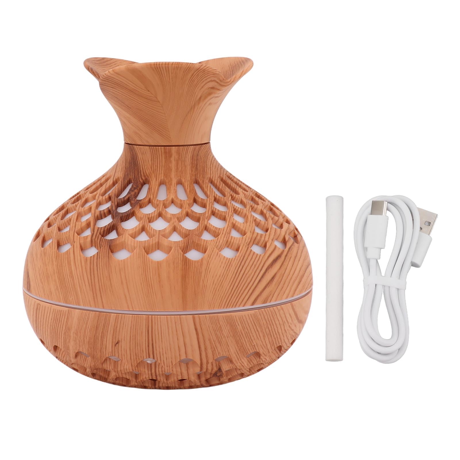 Umidificadores 300ml Umidificadores de Névoa Fria 2,5W Difusor de Perfume Umidificador de Ar de Mesa Pessoal para Casa, Quarto de bebê, Viagens de Escritório (Pssopptusbwzp02x-12)