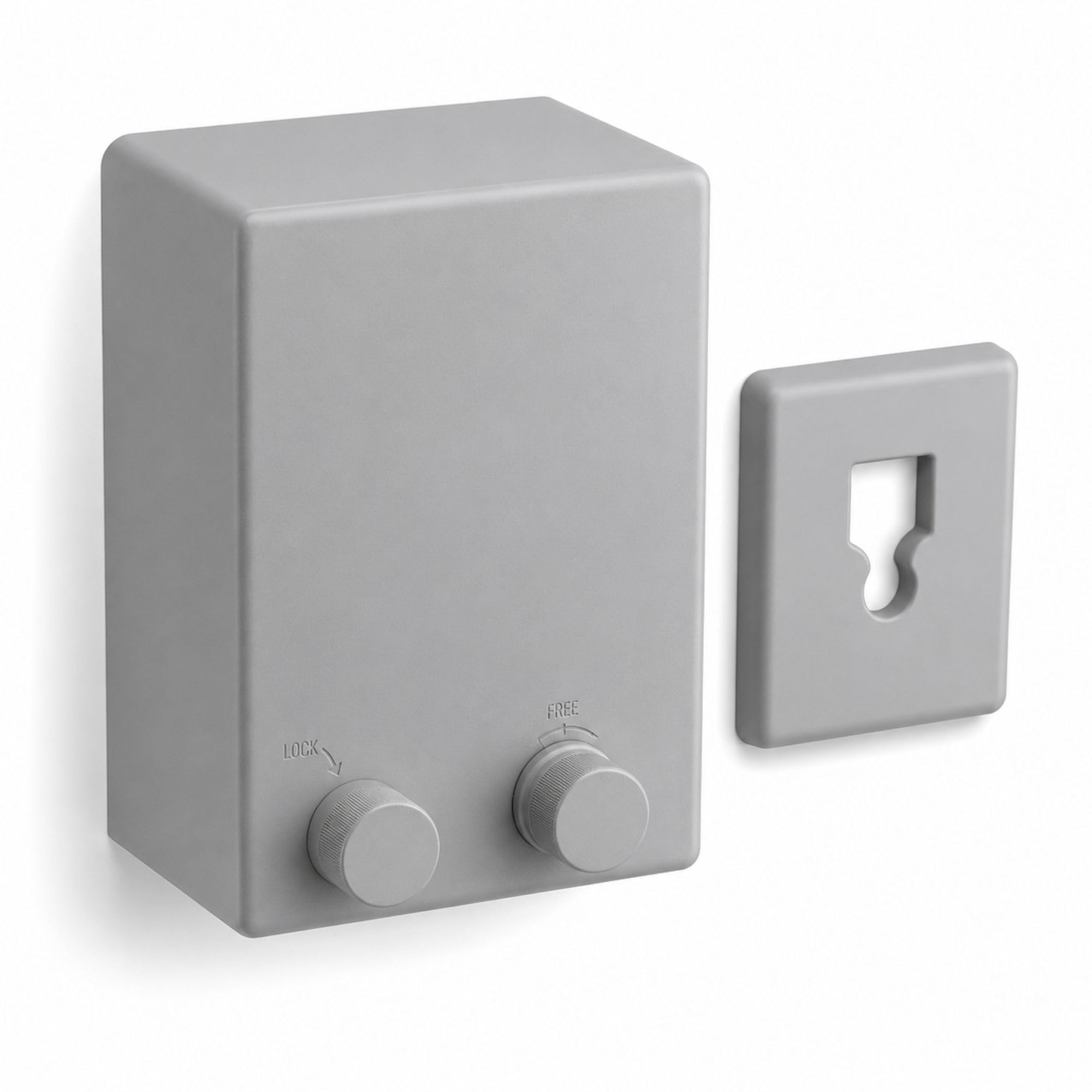 Varal Retrátil de Roupas Automático para Apartamento, 4,2m, 20kg, Fio de Aço Inoxidável, Parede (Cinza)