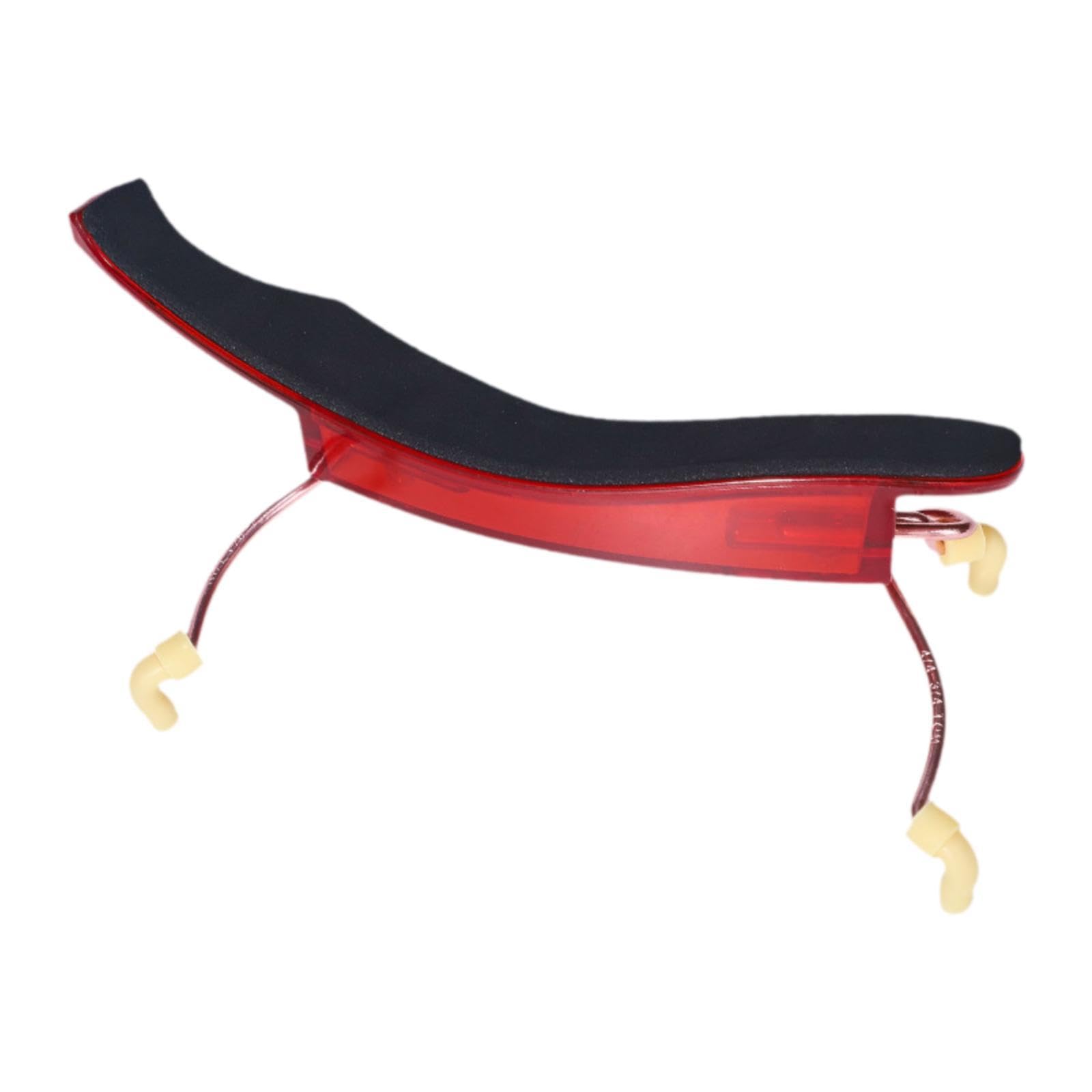 Apoio de Ombro para Violino 4/4 3/4 Peças de Violino Ergonômico Conforto Anti-riscos Leve Suporte de Ombro para Adultos