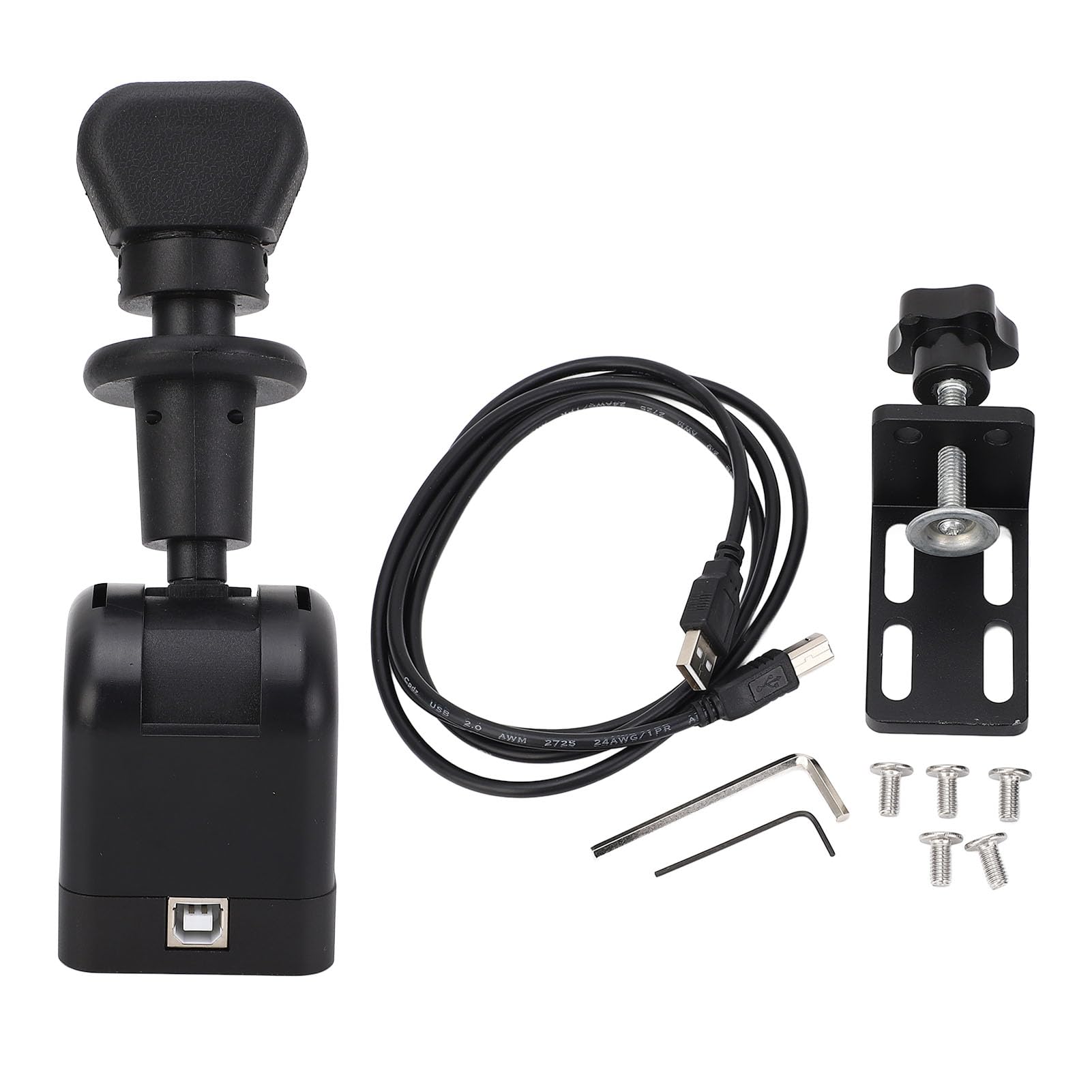 Freio de mão USB Brilluxa, câmbio analógico para simulador de corrida de PC, compatível com G27, G29 e G923.